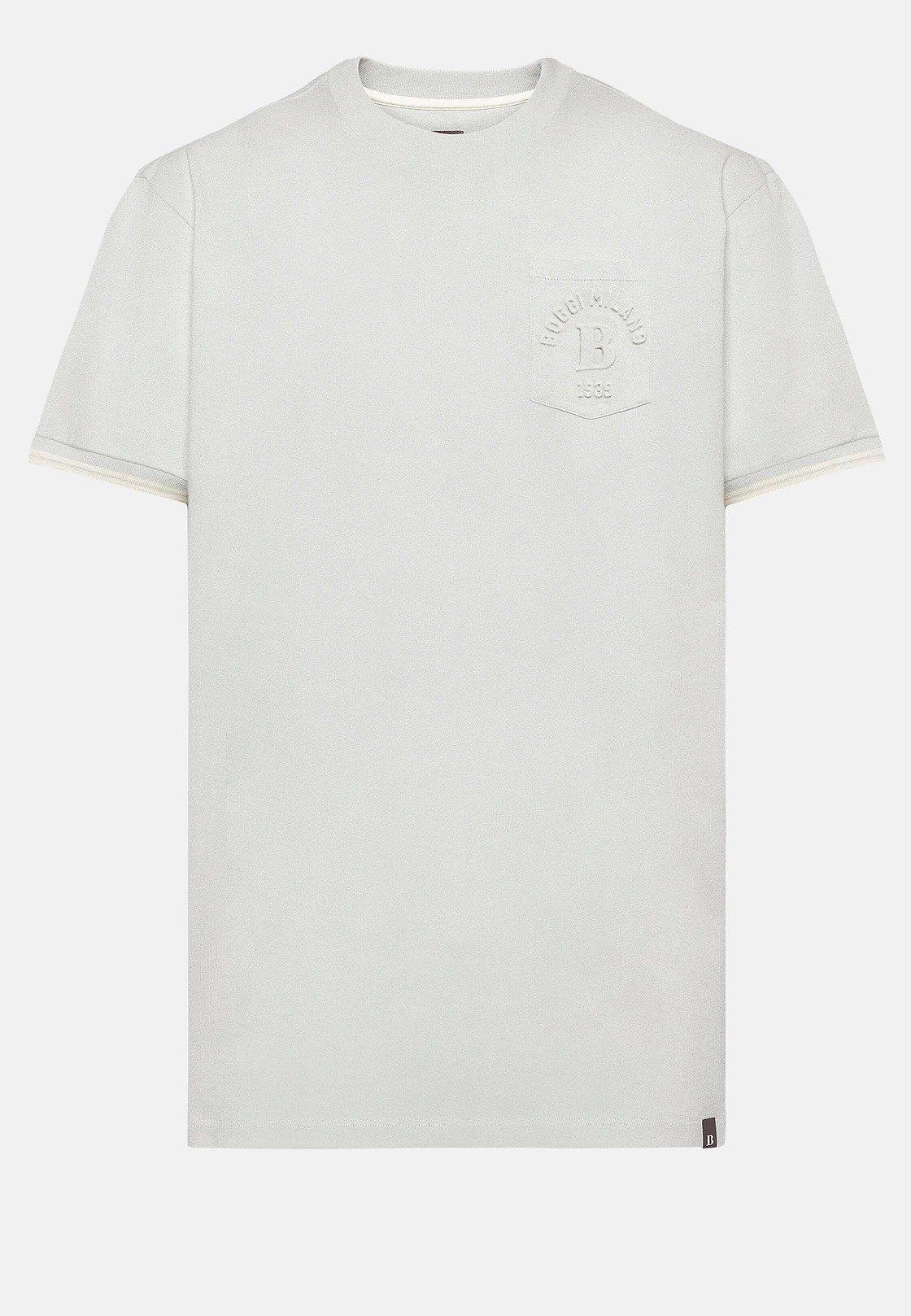 Green Basic Cotton T-Shirt, Light Green, large image number 6