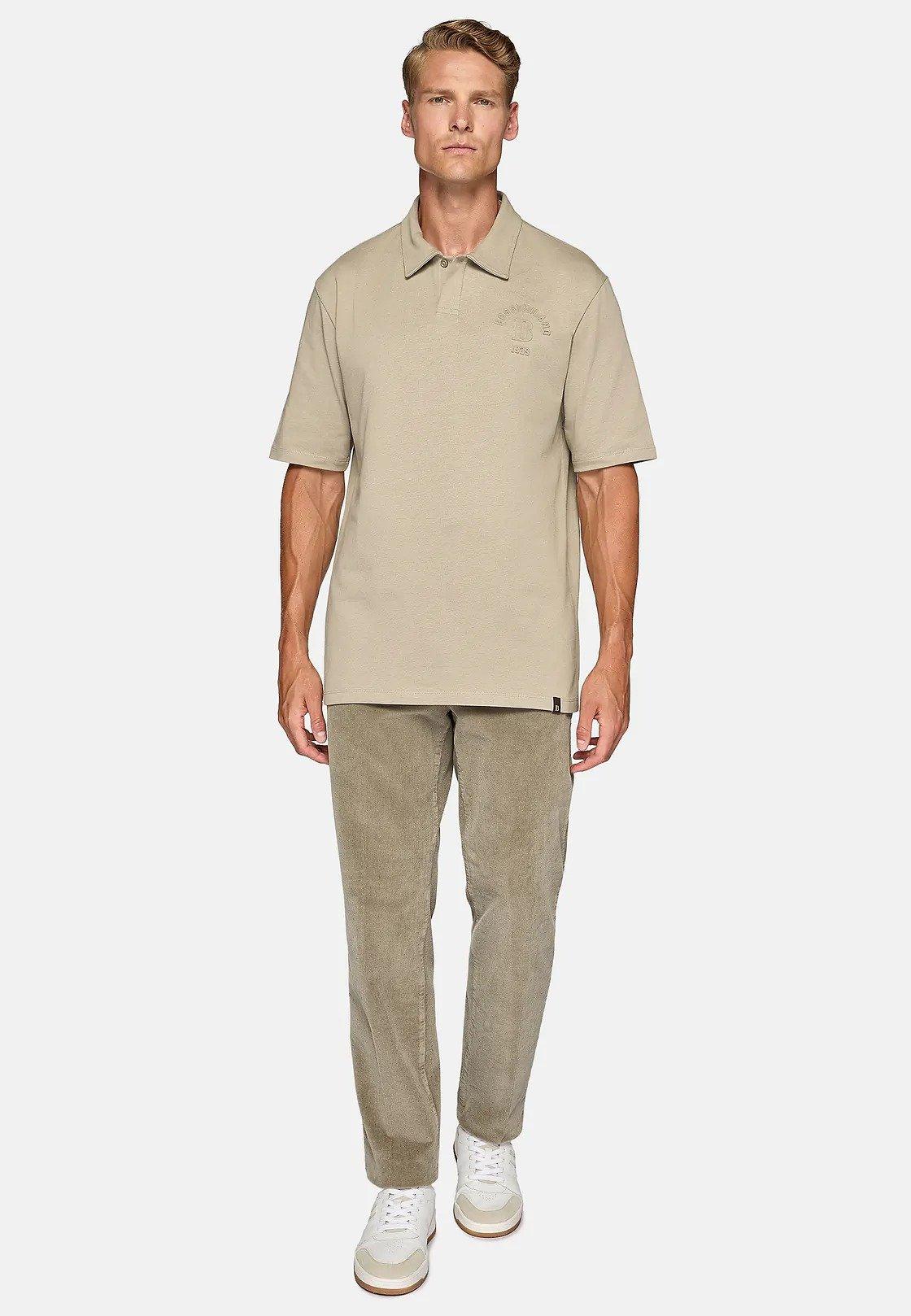 Brown Jersey Polo Shirt, , large image number 0