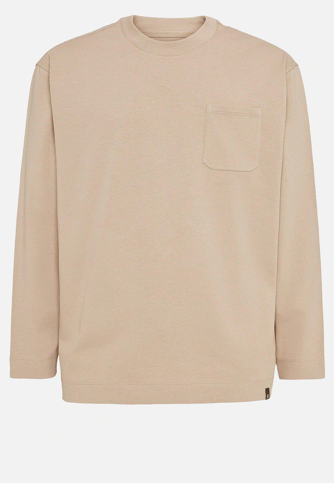 Beige Solid Basic T-Shirt, , large image number 4