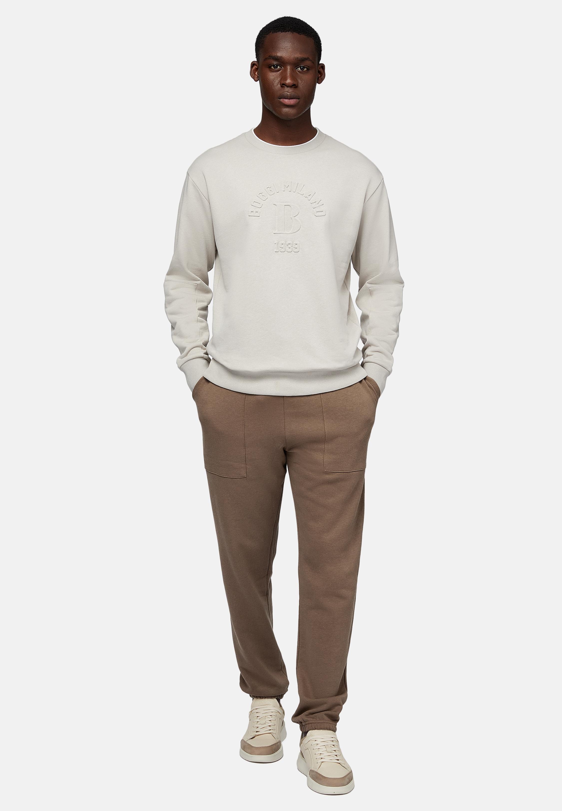 Brown Solid Casual Full Length Trousers, , large image number 3