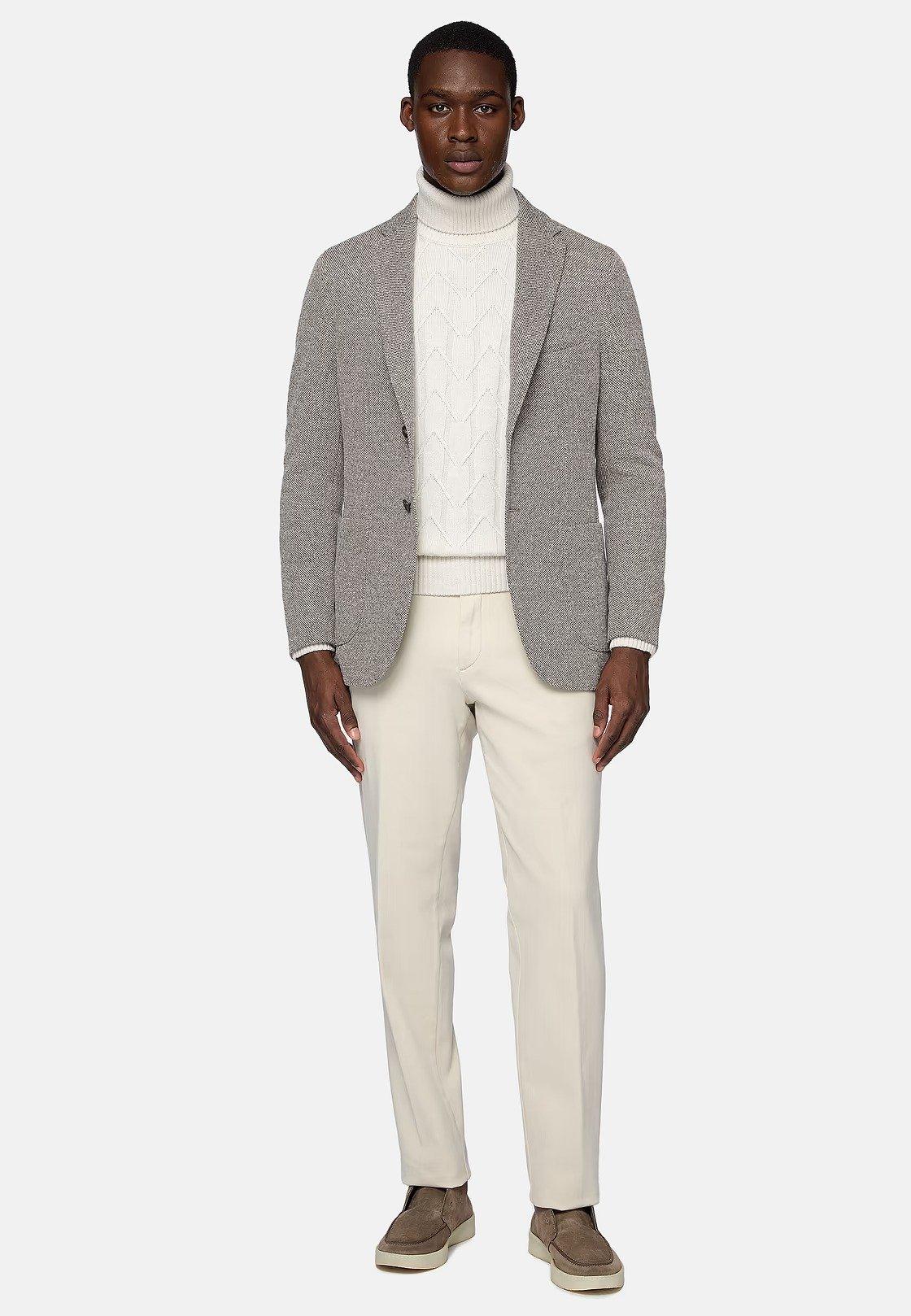 Dove Grey Tailored Blazer, Taupe, large image number 0