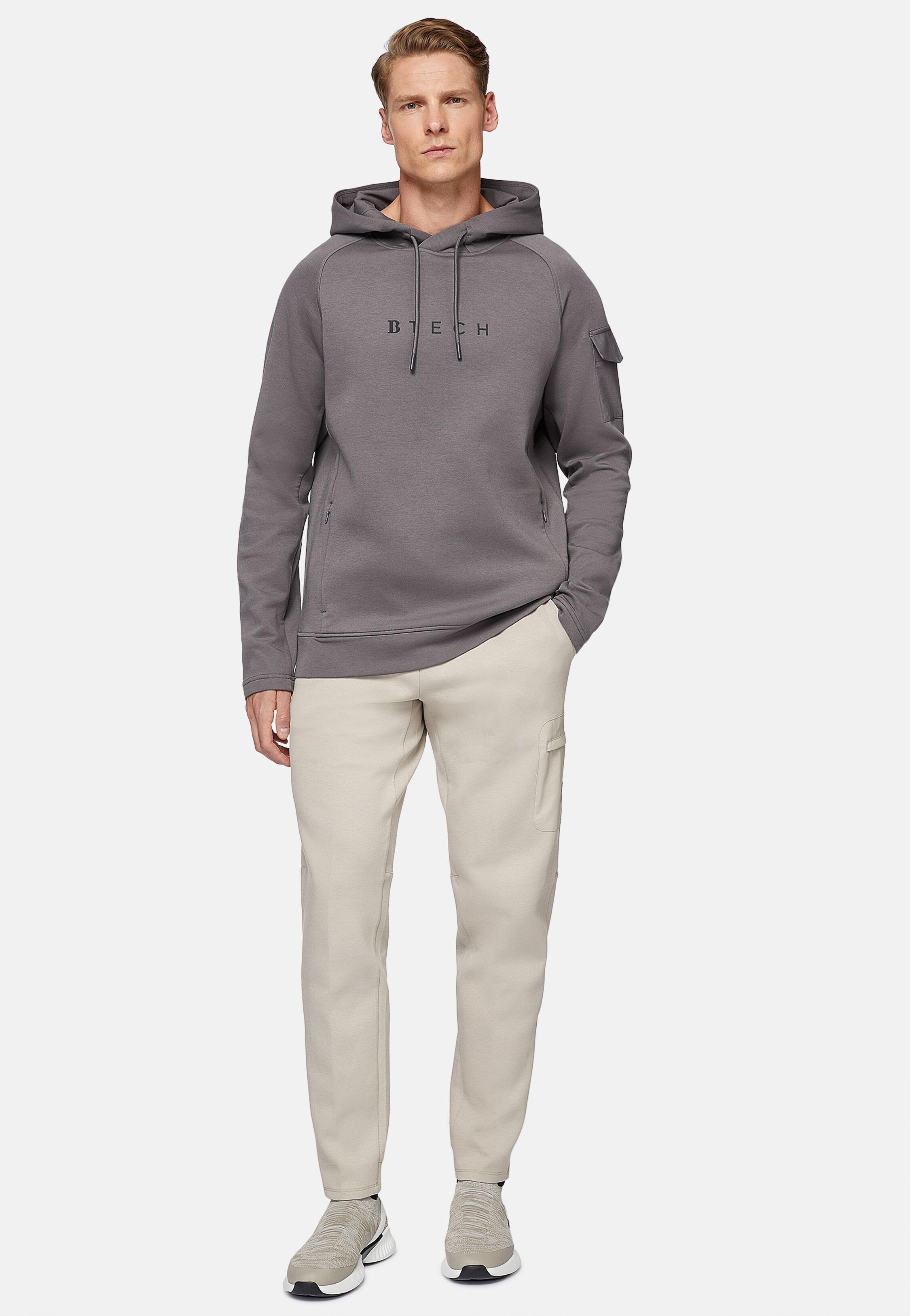 Solid Casual Full Length Trousers, Sand, Sand, large image number 3