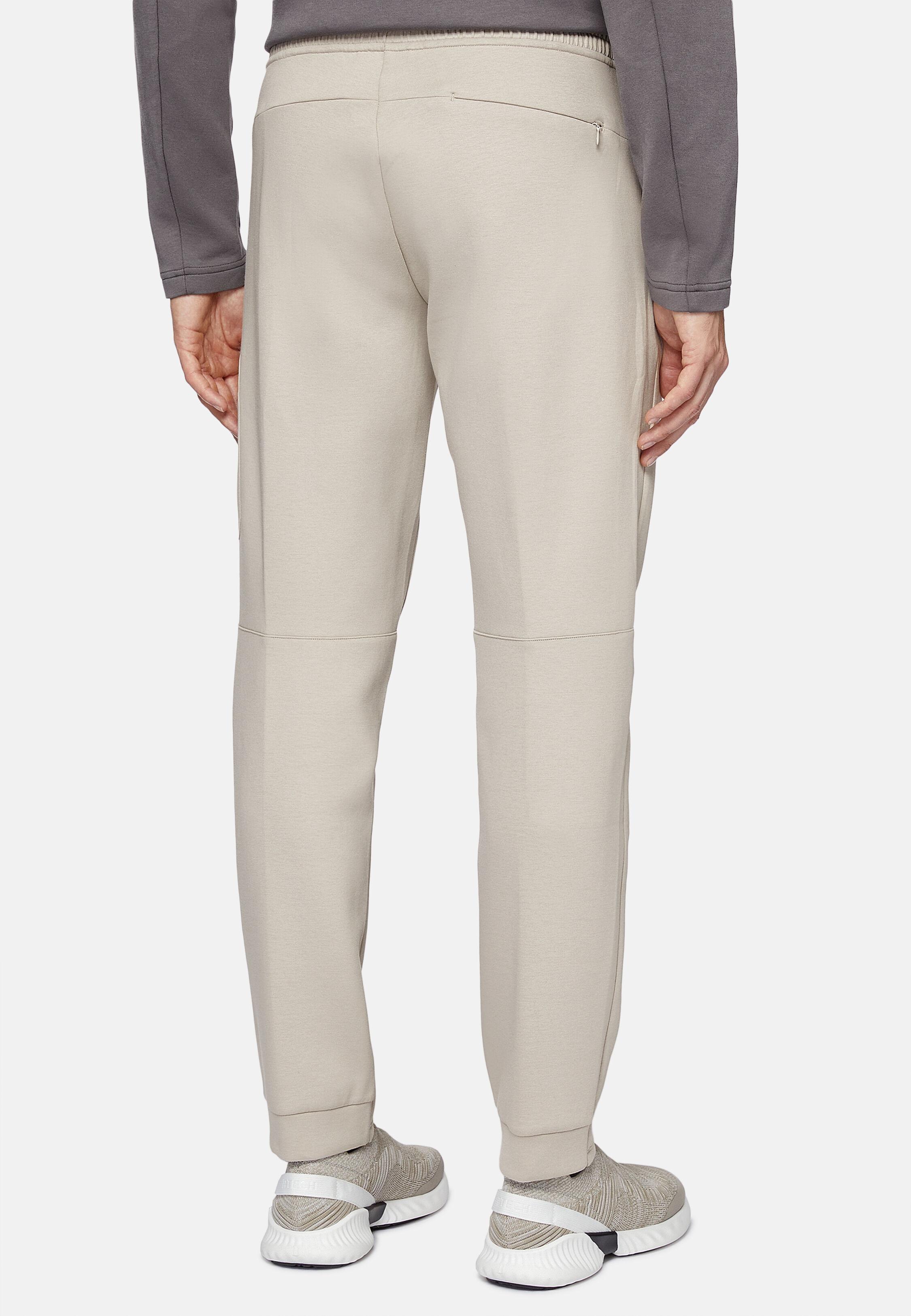 Solid Casual Full Length Trousers, Sand, Sand, large image number 5
