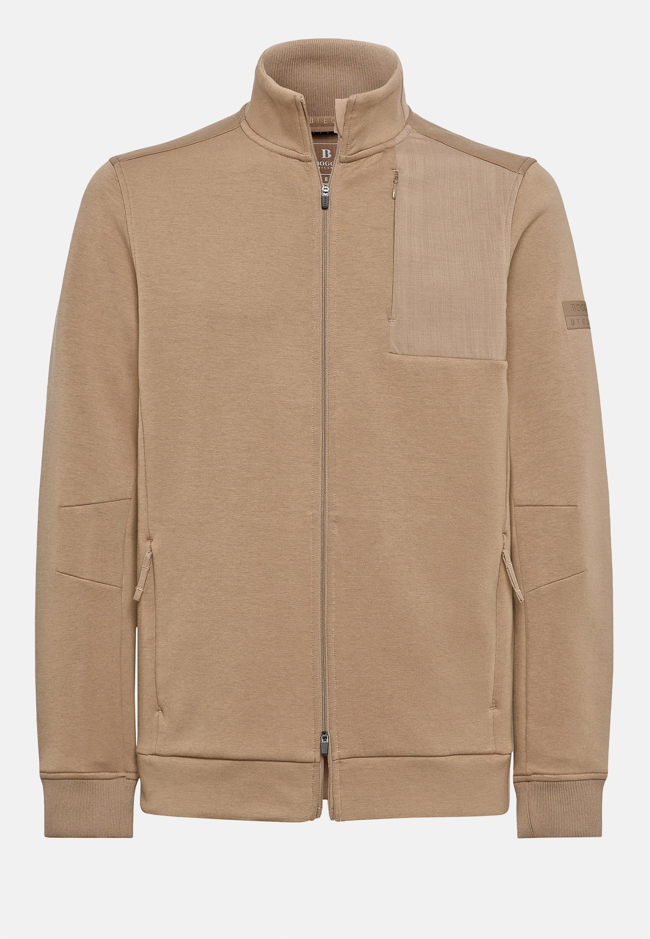Beige B Tech Sweat jacket, , large image number 3