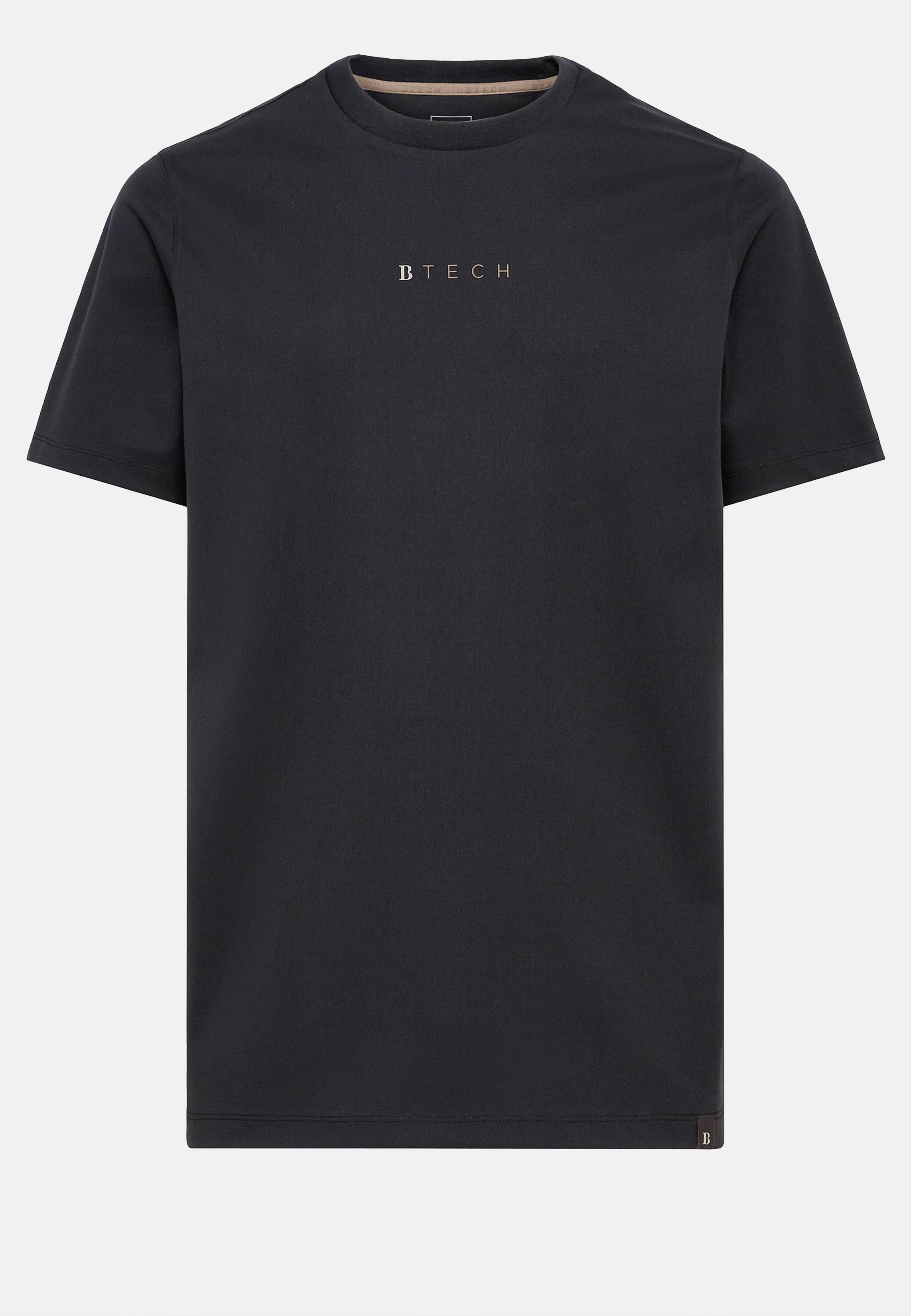 Black High-Performance Jersey T-Shirt, Charcoal, large image number 5