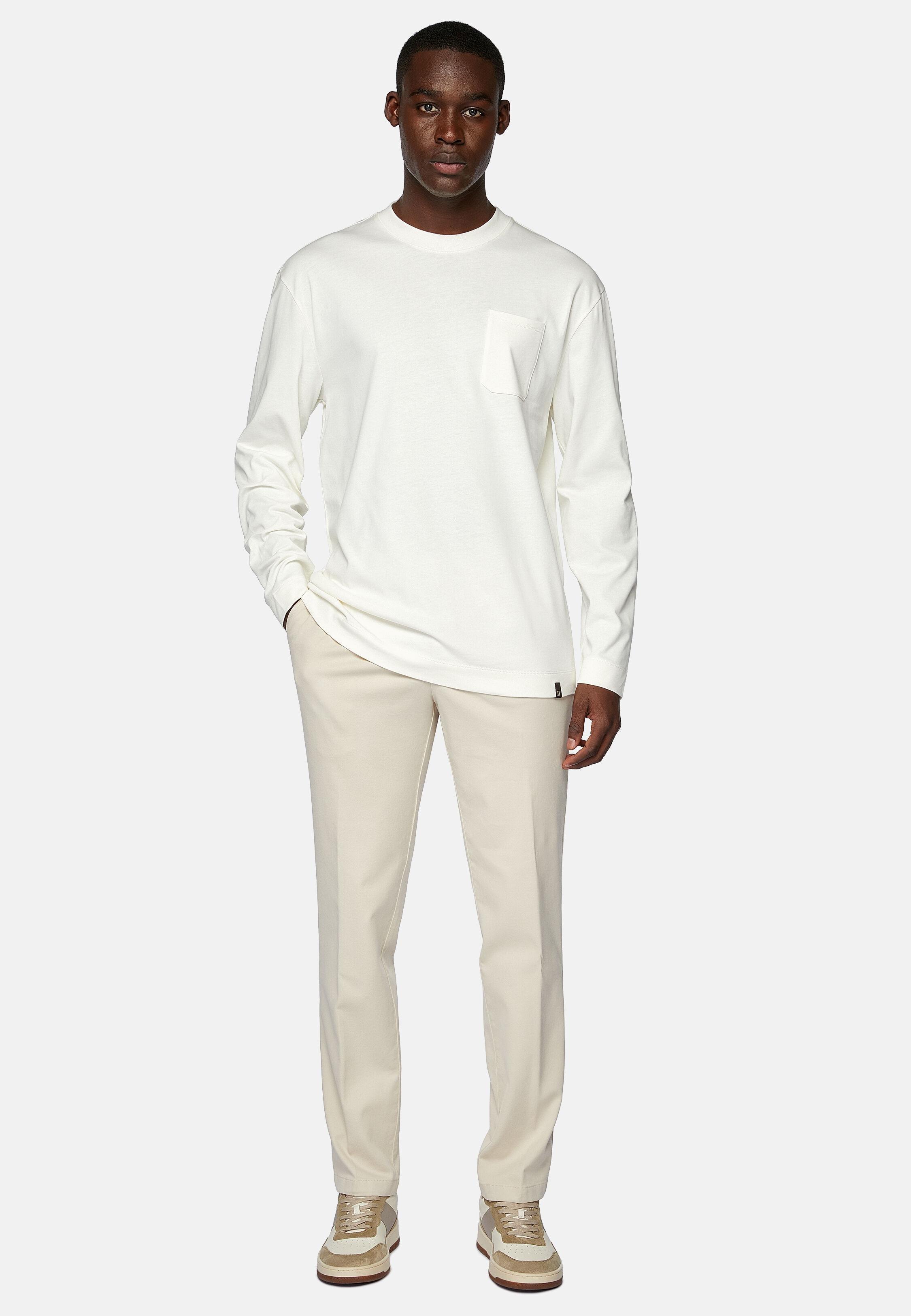 Beige Casual Full Length Trousers, 3901_SAND, large image number 3