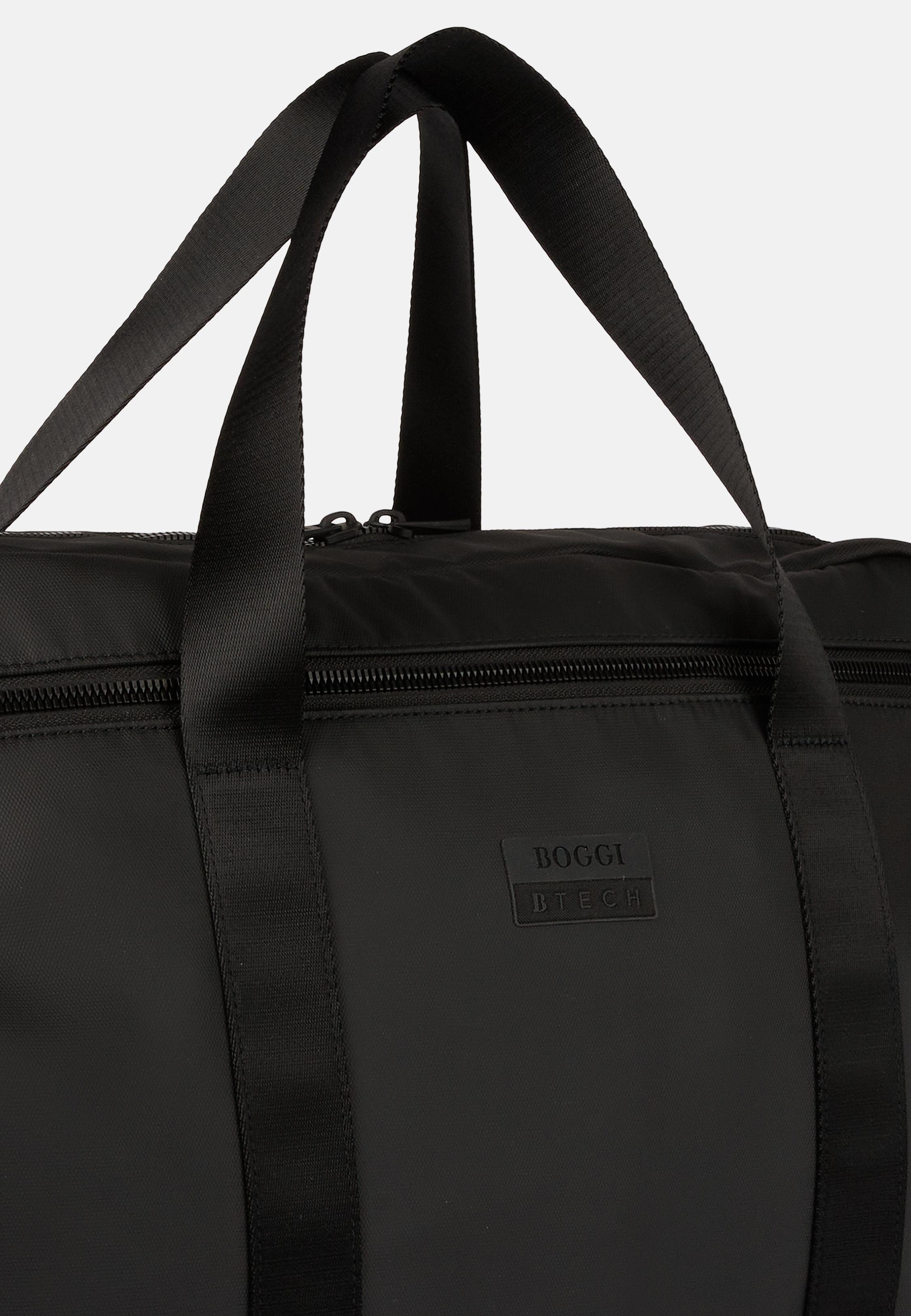 Black Travel Bag, Black, large image number 1
