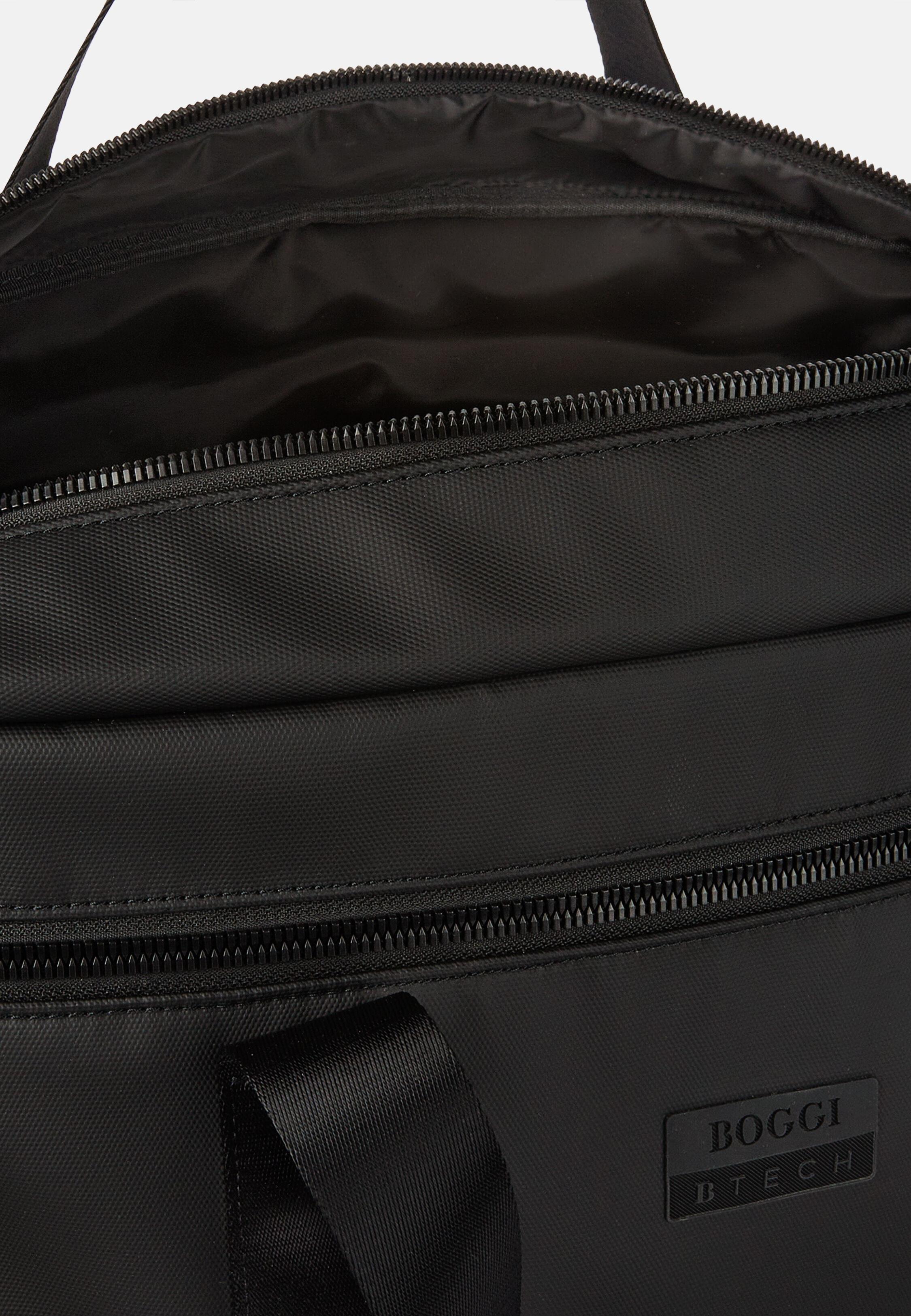 Black Travel Bag, Black, large image number 5