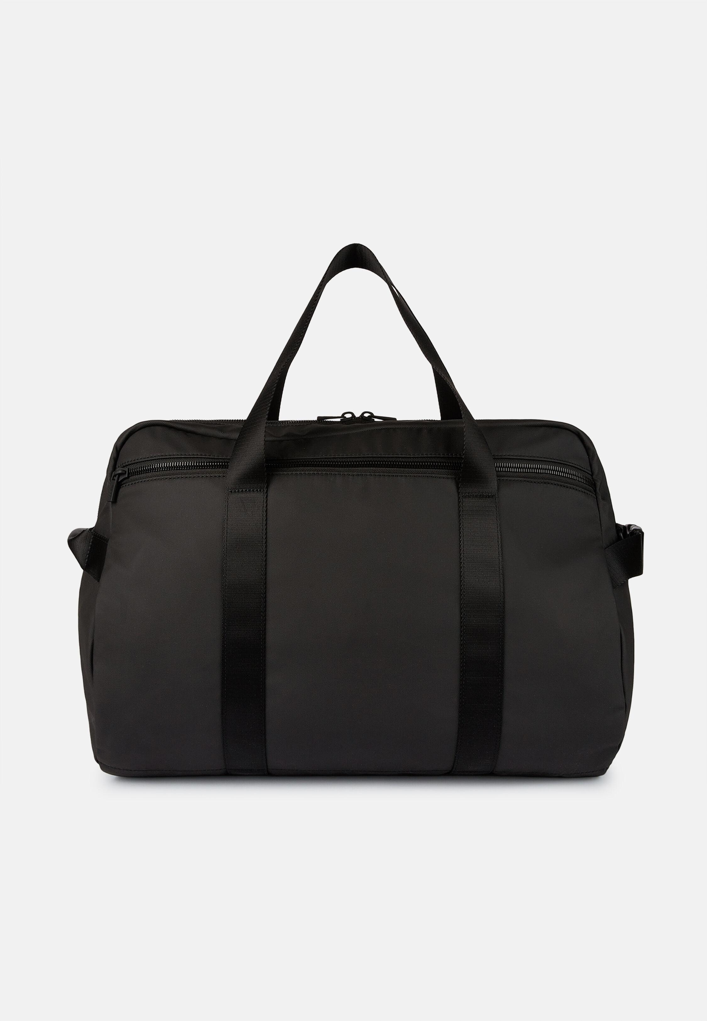 Black Travel Bag, Black, large image number 7