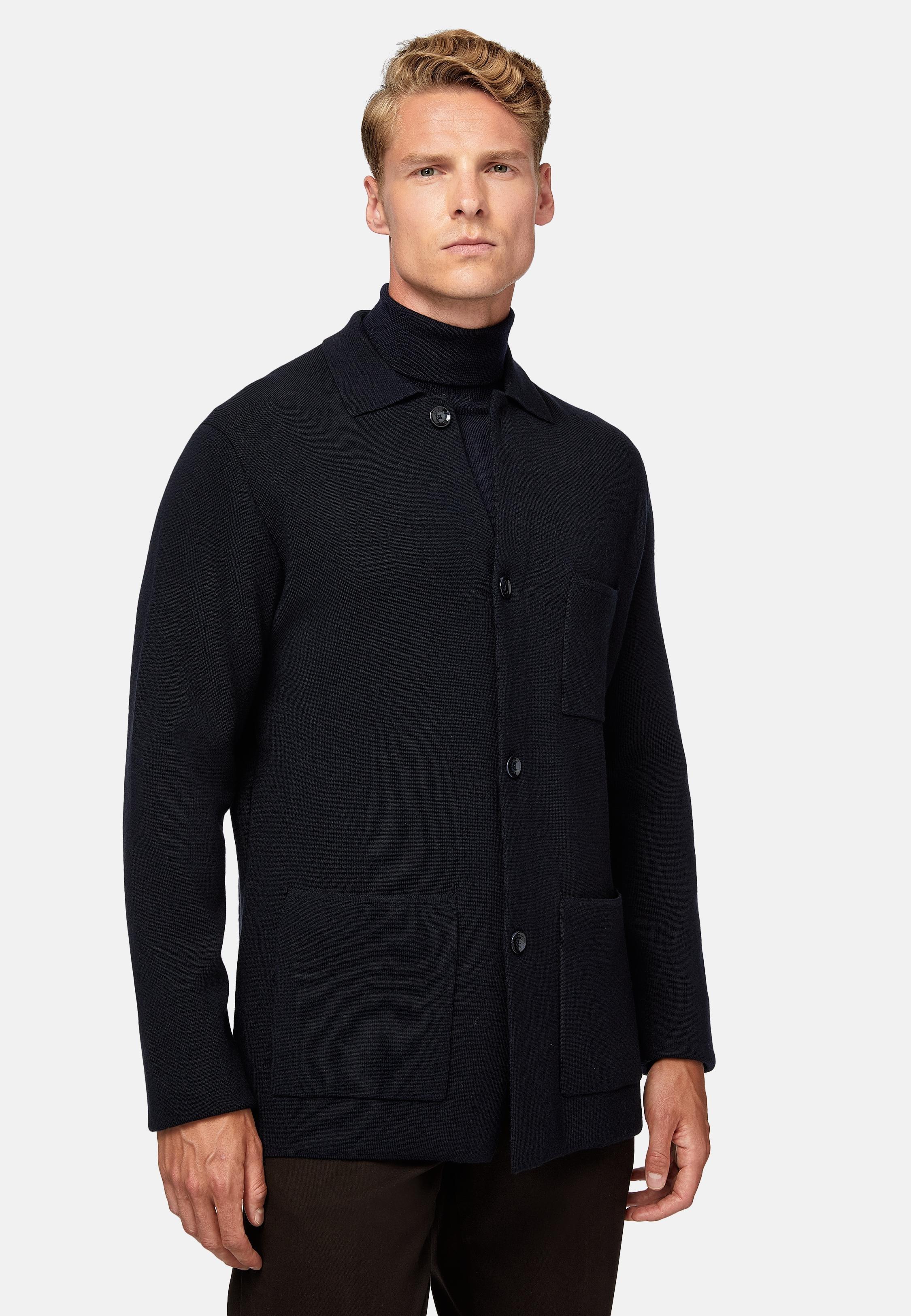 Blue Solid Long Shirt, , large image number 1