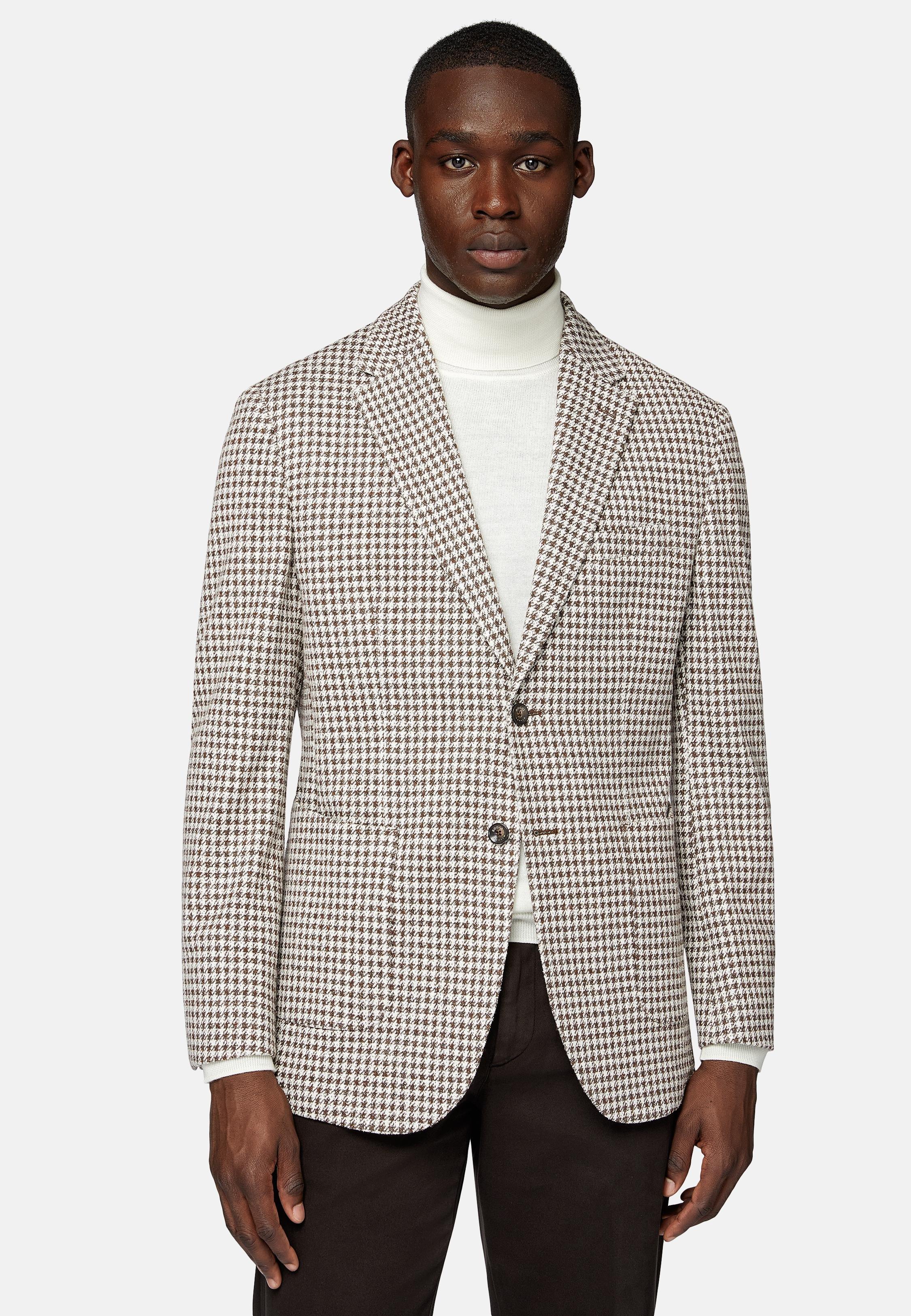 Brown B-Jersey Jacket, , large image number 1
