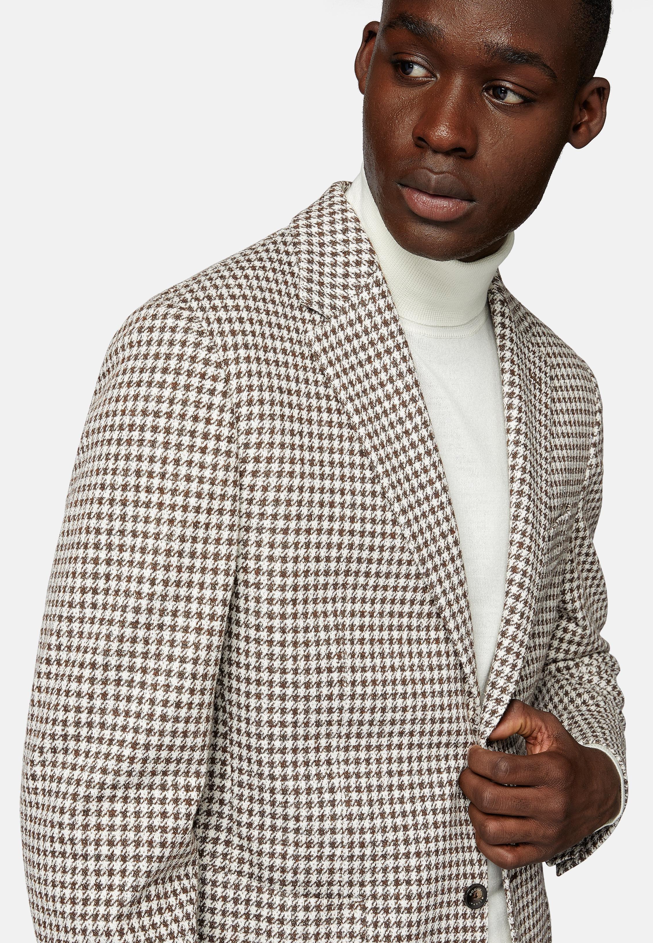 Brown B-Jersey Jacket, , large image number 3