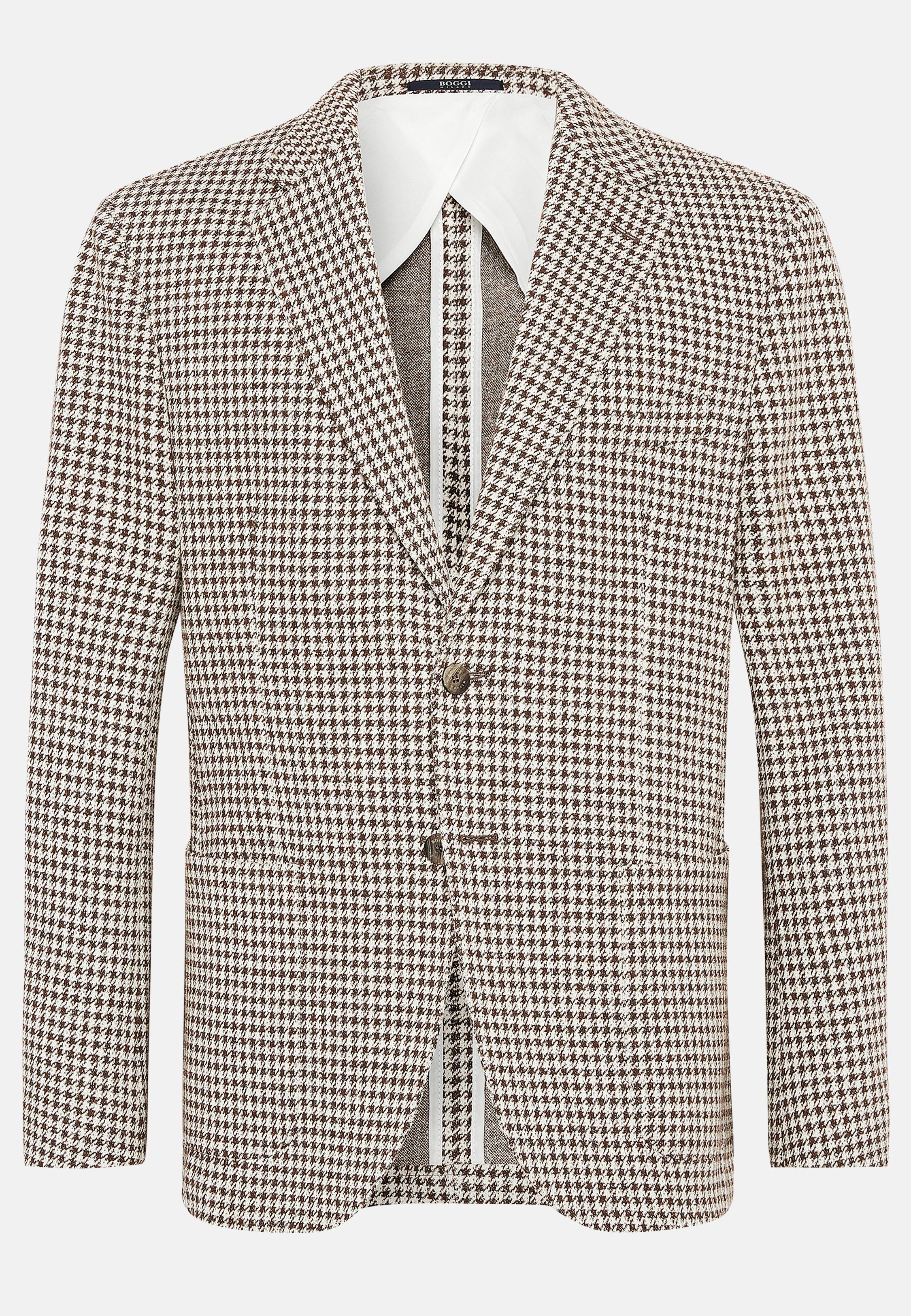 Brown B-Jersey Jacket, , large image number 4