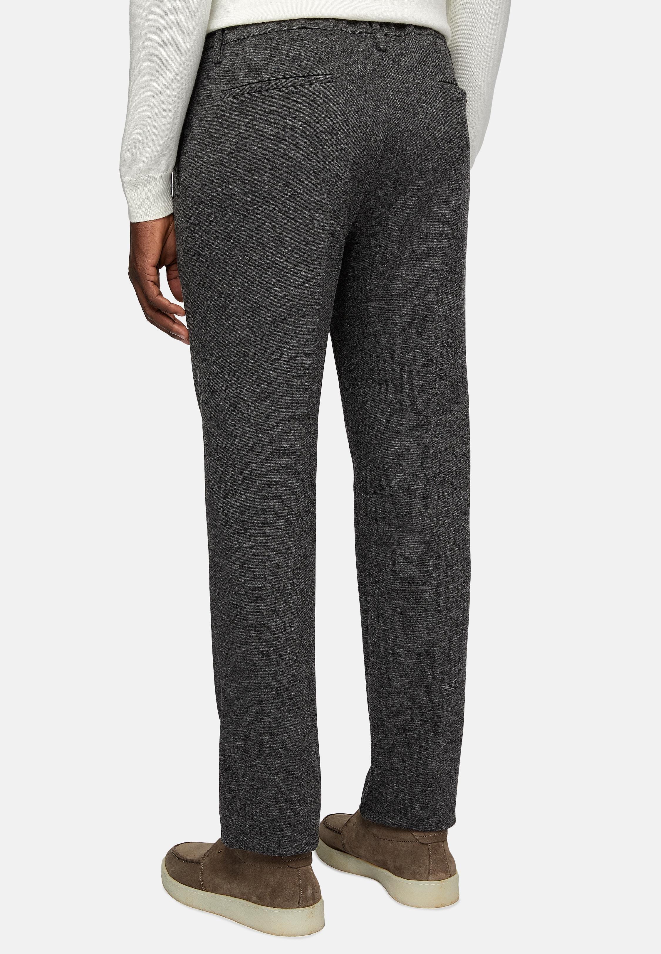 Grey Roberto Stretch Trousers, , large image number 5