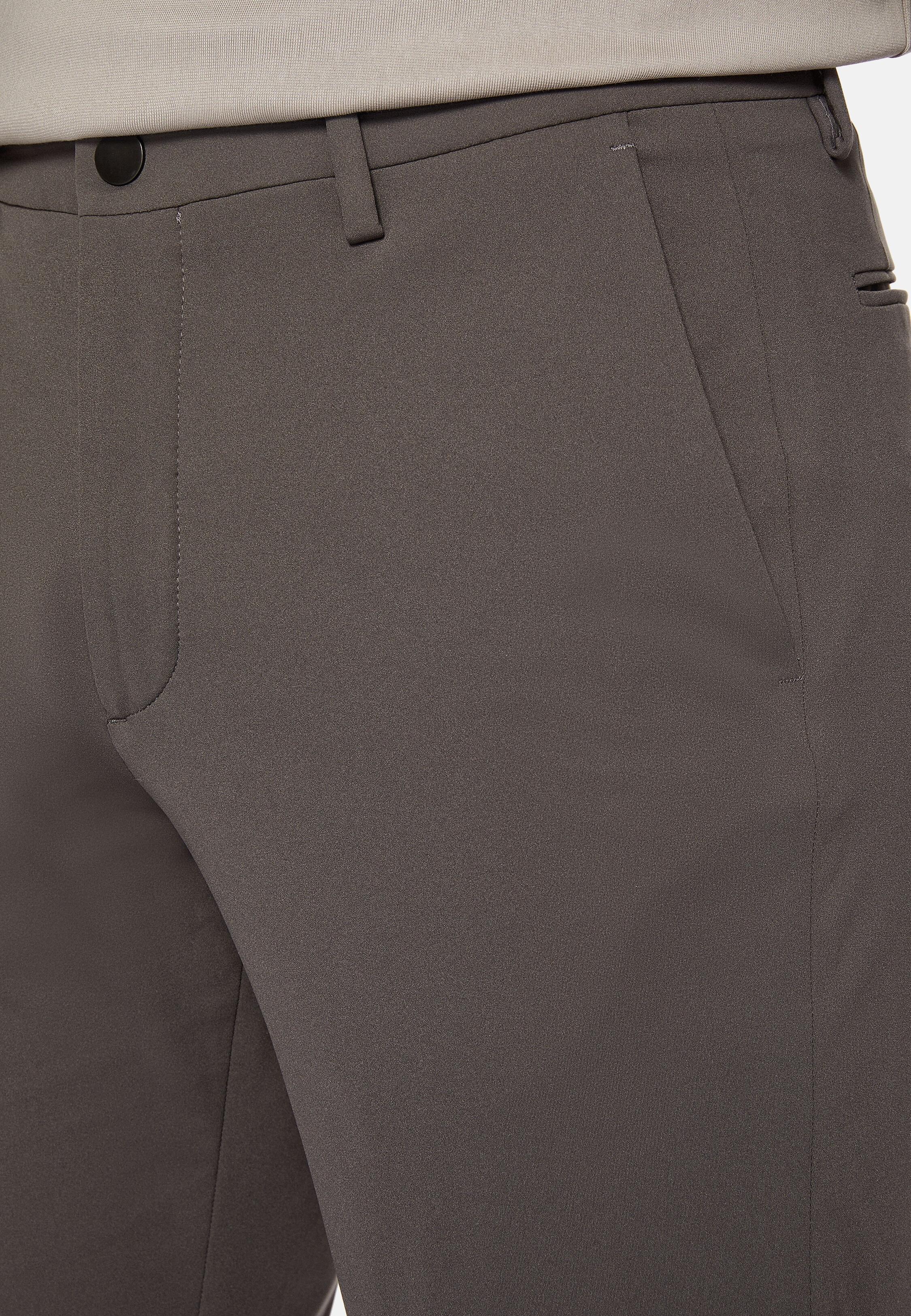 Grey B-Tech Stretch Nylon Trousers, Dark Grey, large image number 7