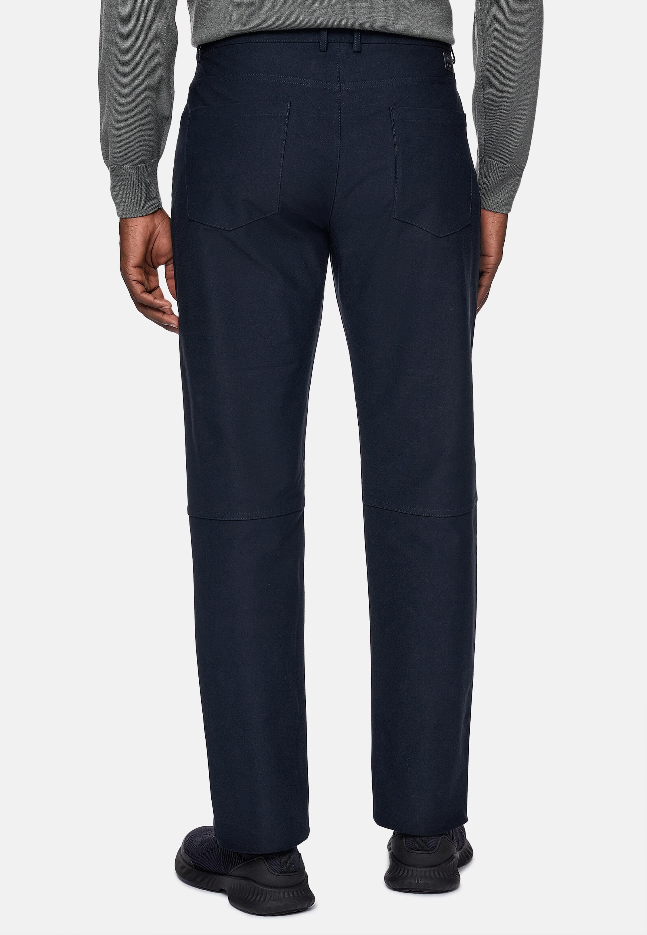 Blue B -Tech Jeans In Technical Fabric, , large image number 2