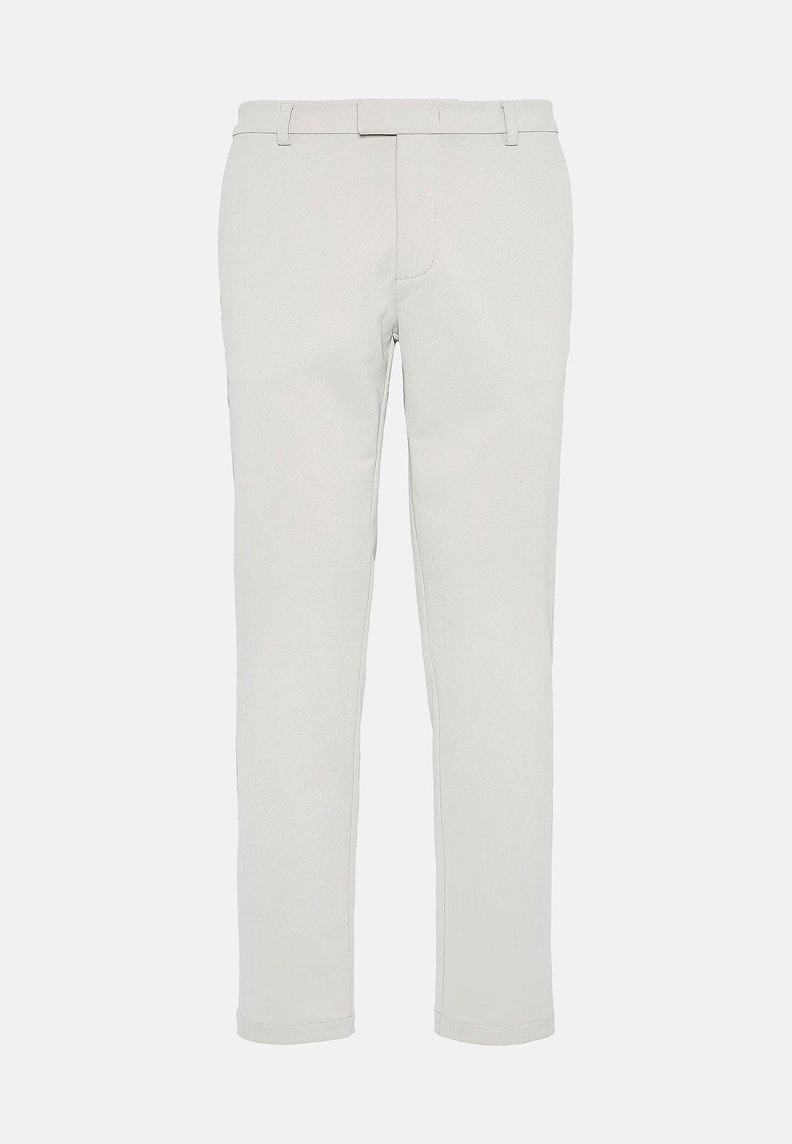 Beige Plain Chinos, , large image number 2
