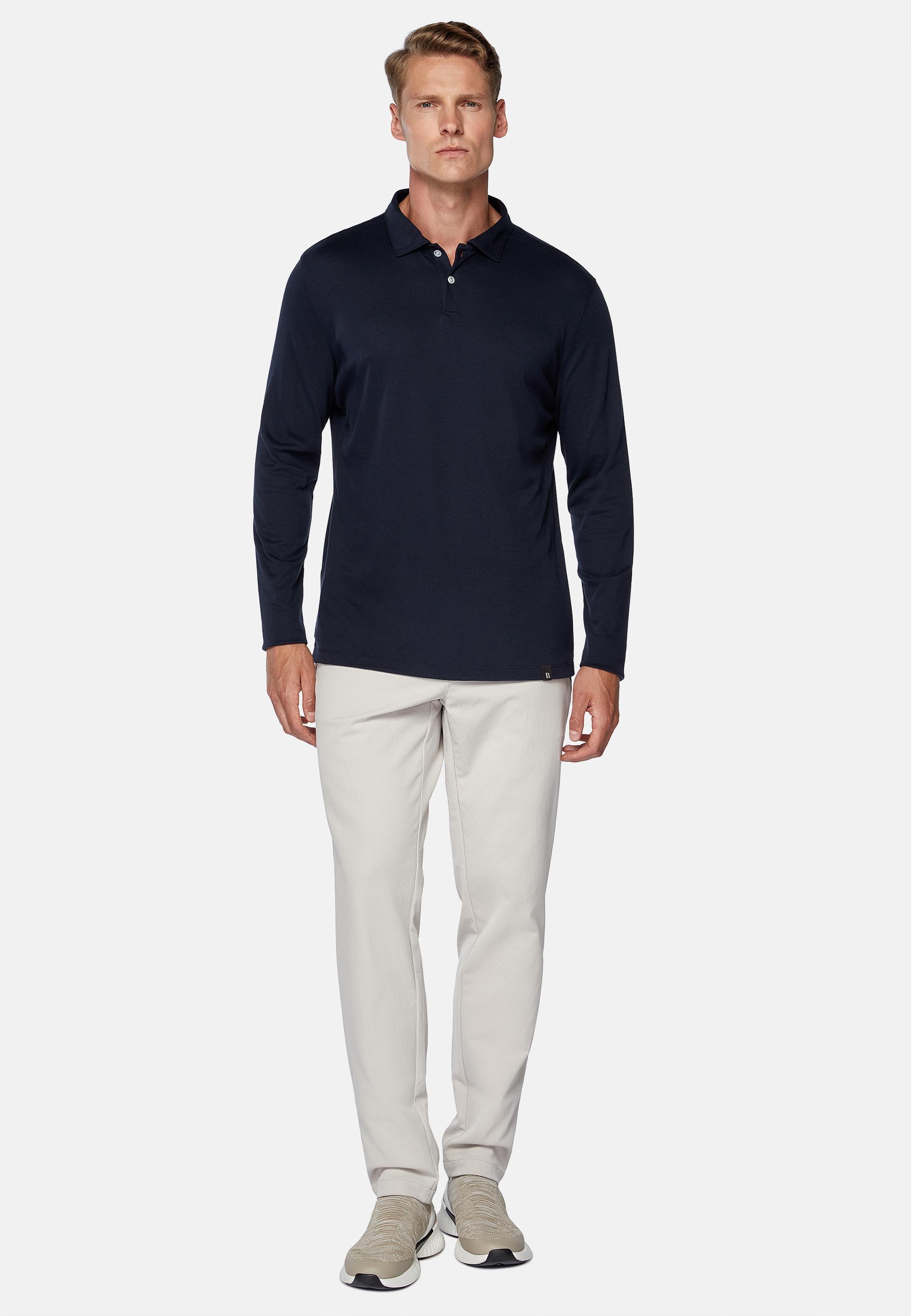 Beige Plain Chinos, , large image number 3