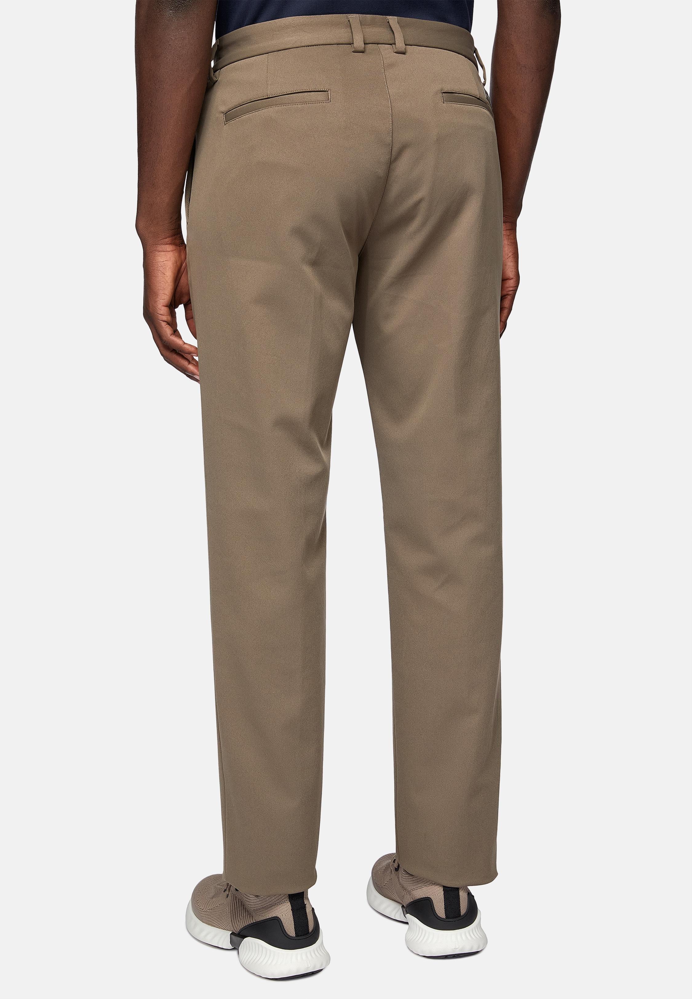 Brown Chinos Stretch Fabric, , large image number 5