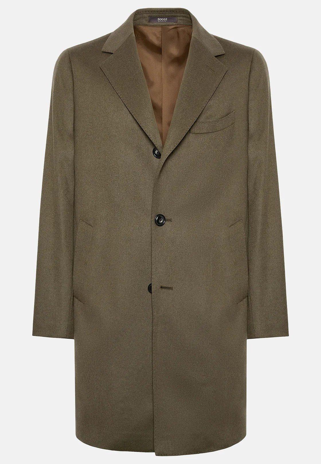 Green Long Solid Coat, , large image number 4