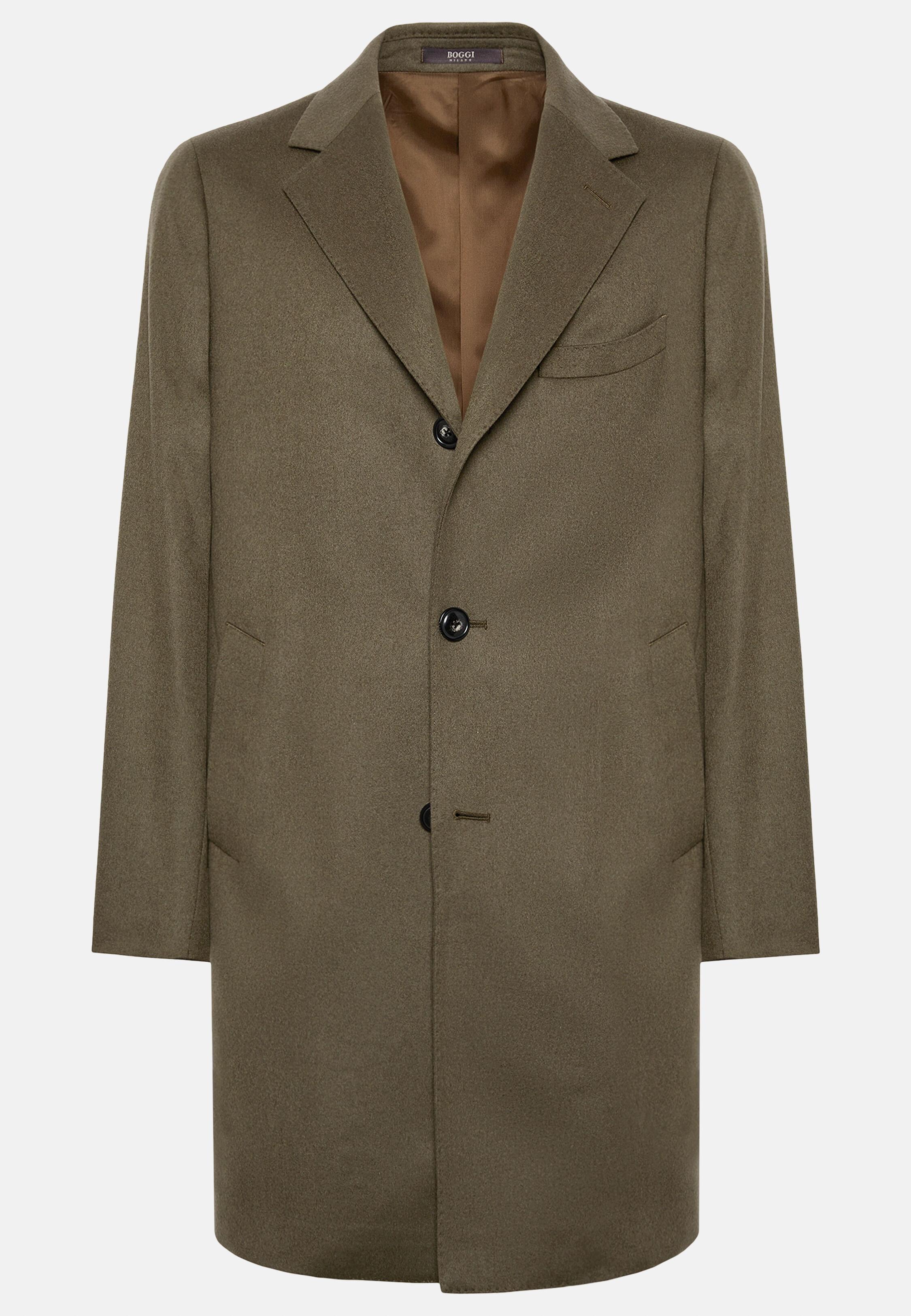 Long Solid Coat, Military Green, Military Green, large image number 7