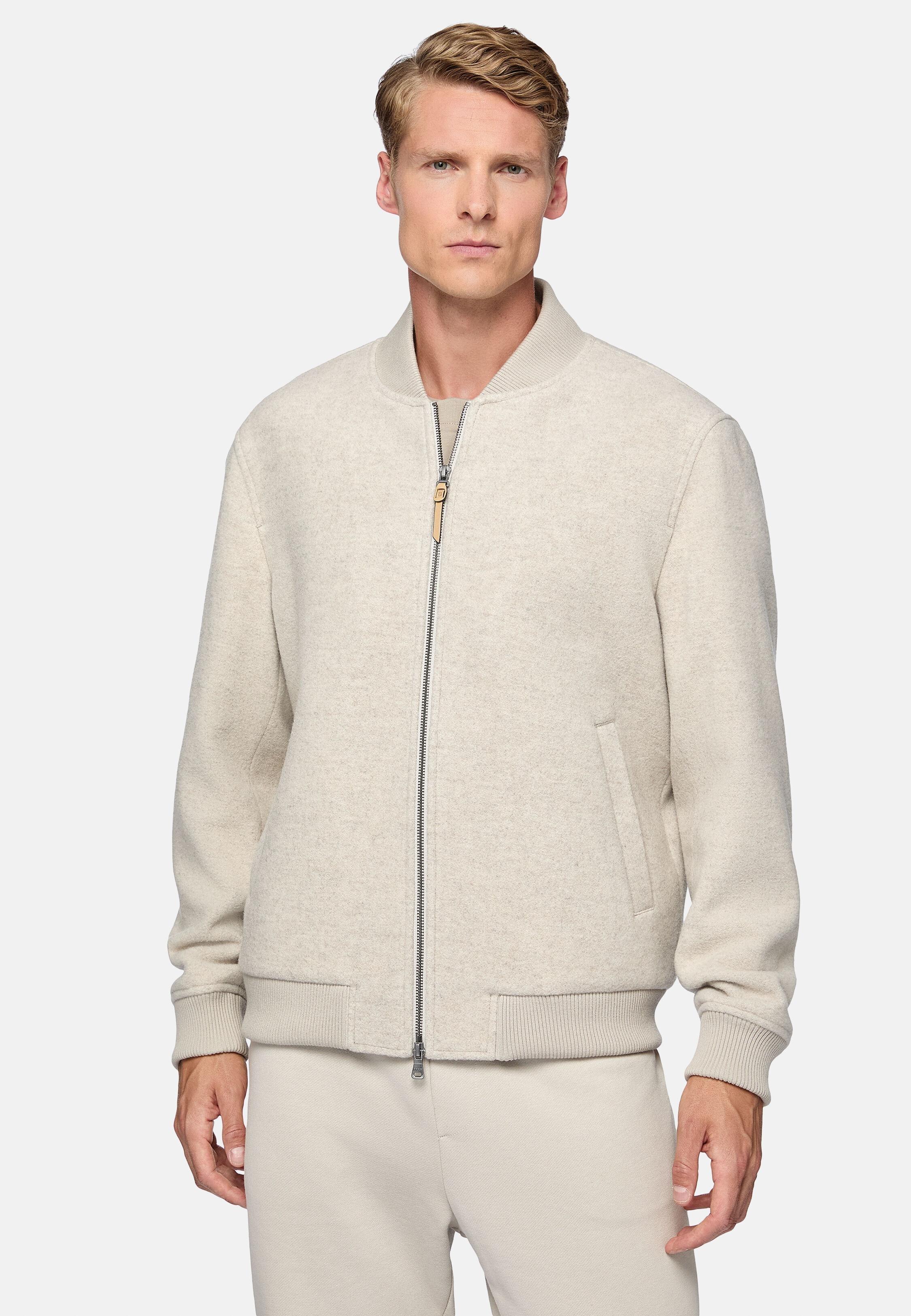 Padded Bomber Jacket, Sand, Sand, large image number 0