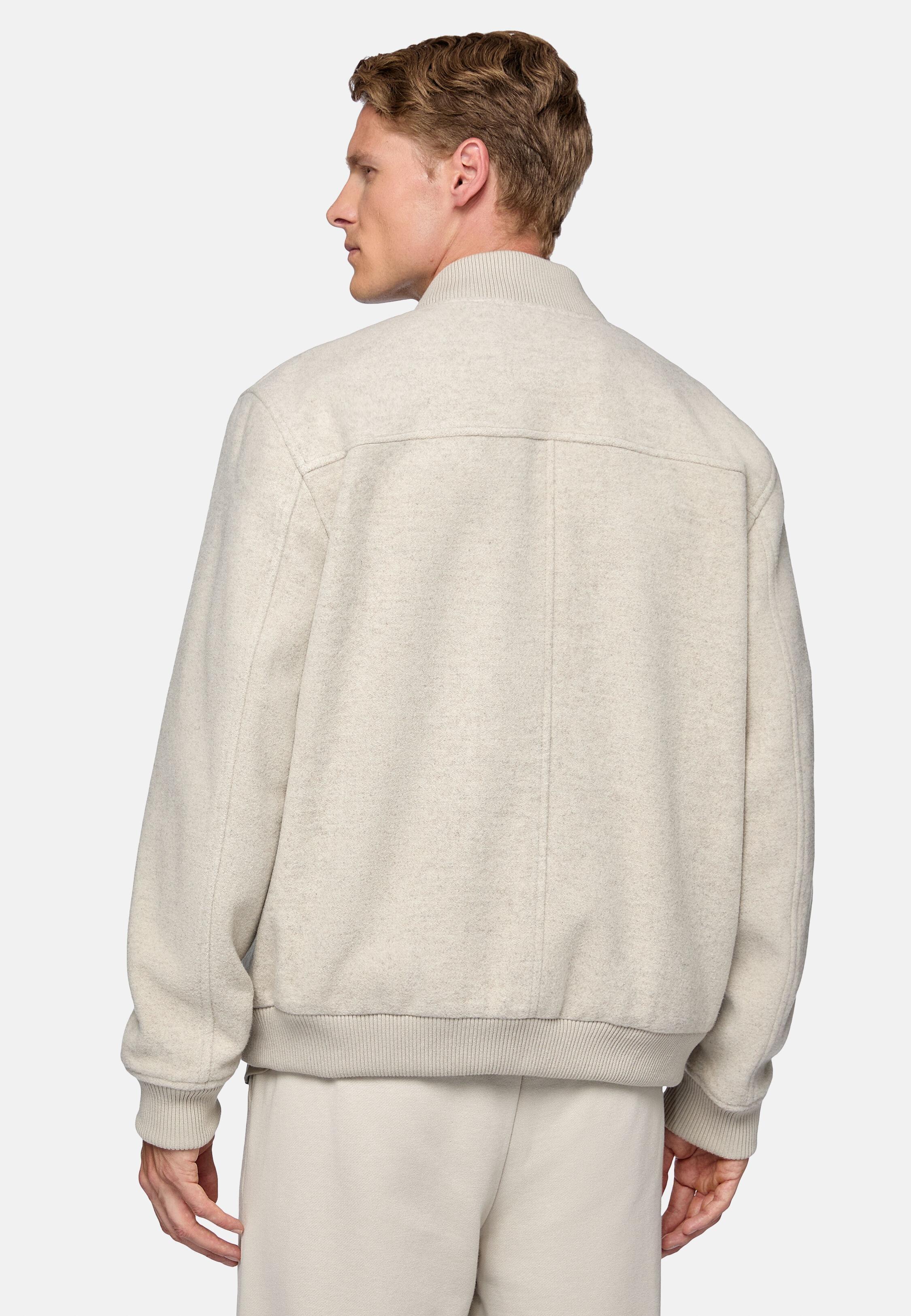 Padded Bomber Jacket, Sand, Sand, large image number 1