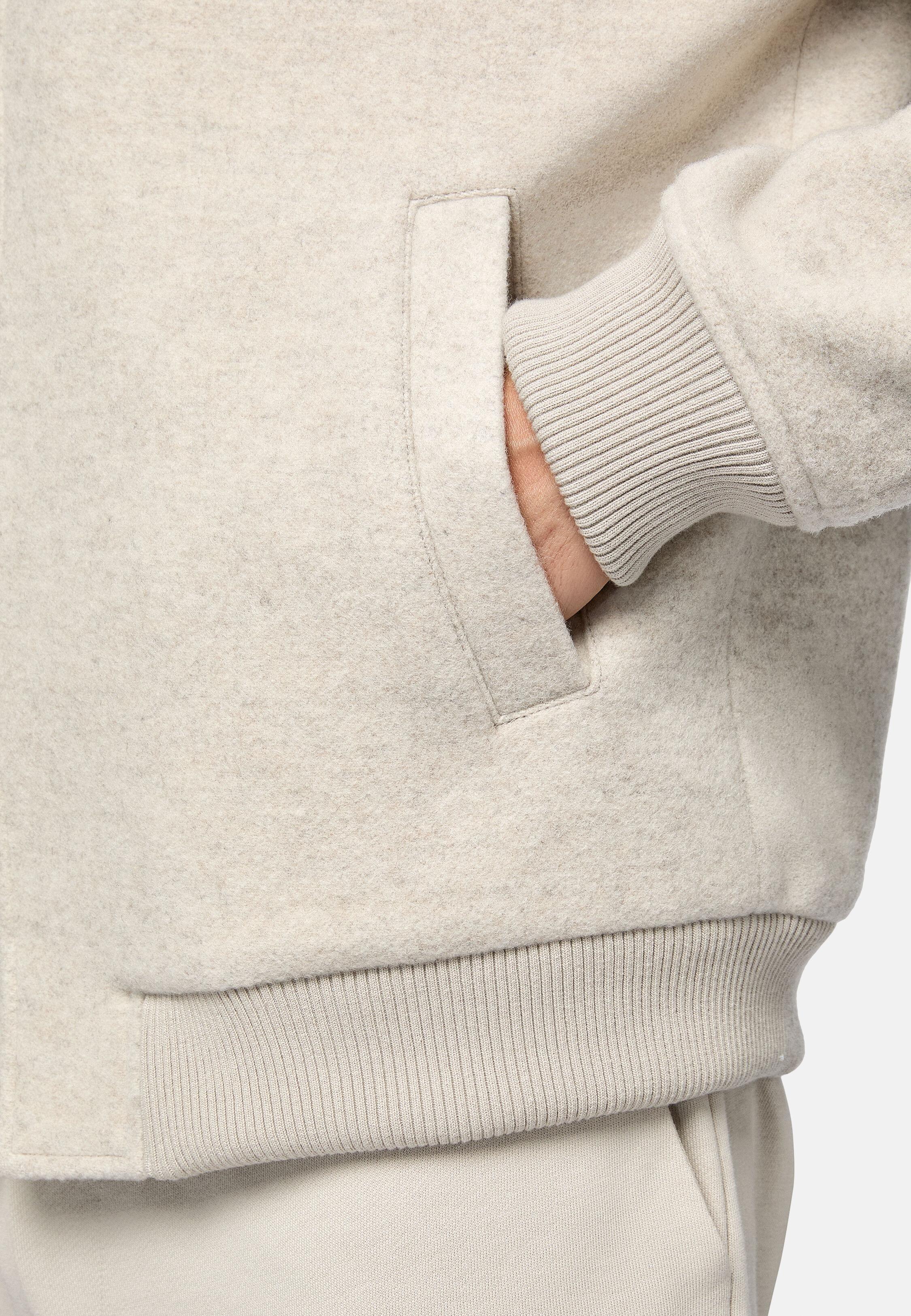 Padded Bomber Jacket, Sand, Sand, large image number 2