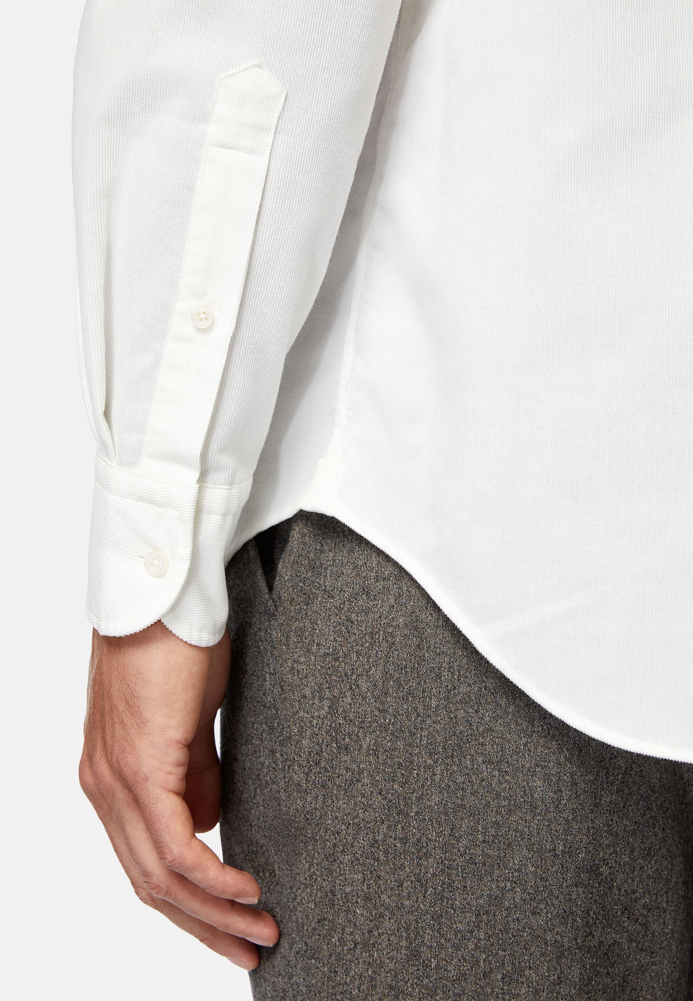 Blue Velvet Formal Shirt, Cream, large image number 5