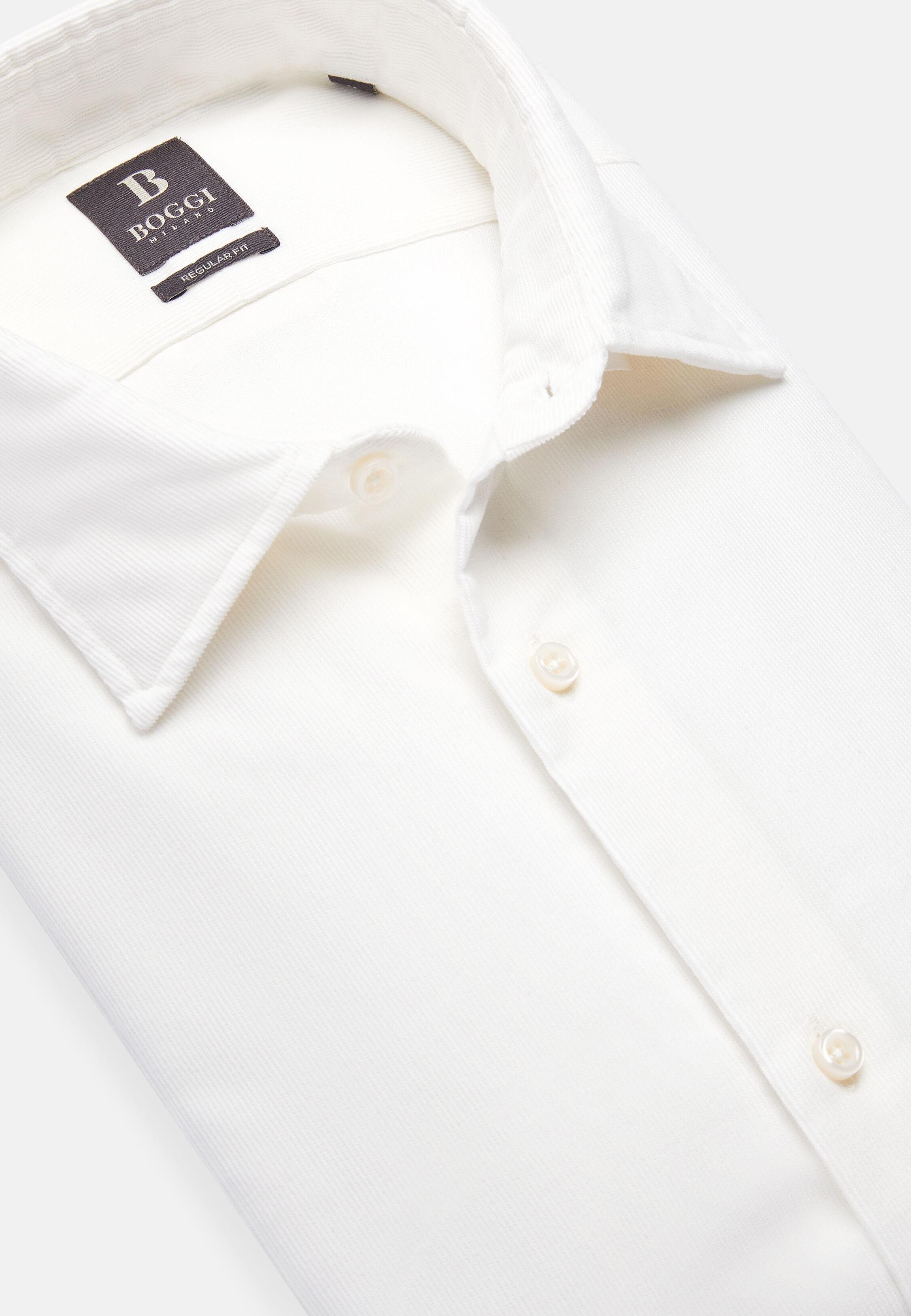 Blue Velvet Formal Shirt, Cream, large image number 6