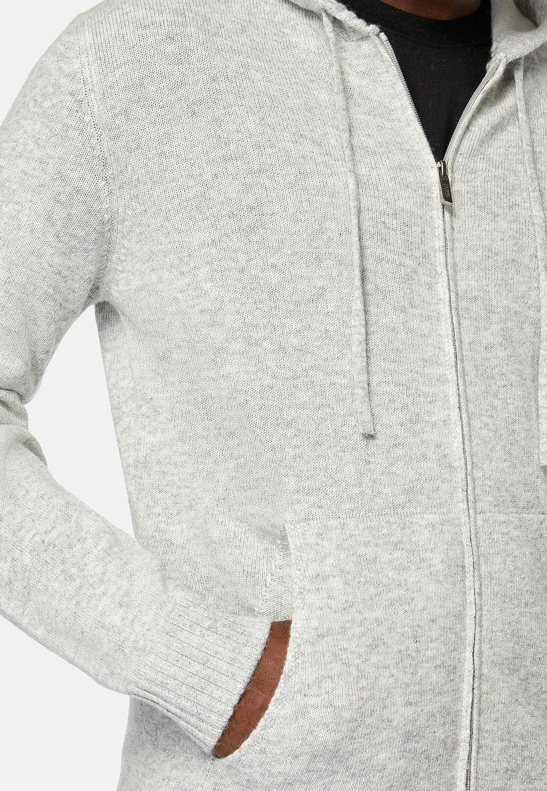 Grey Solid Casual Jumper, Grey, large image number 4