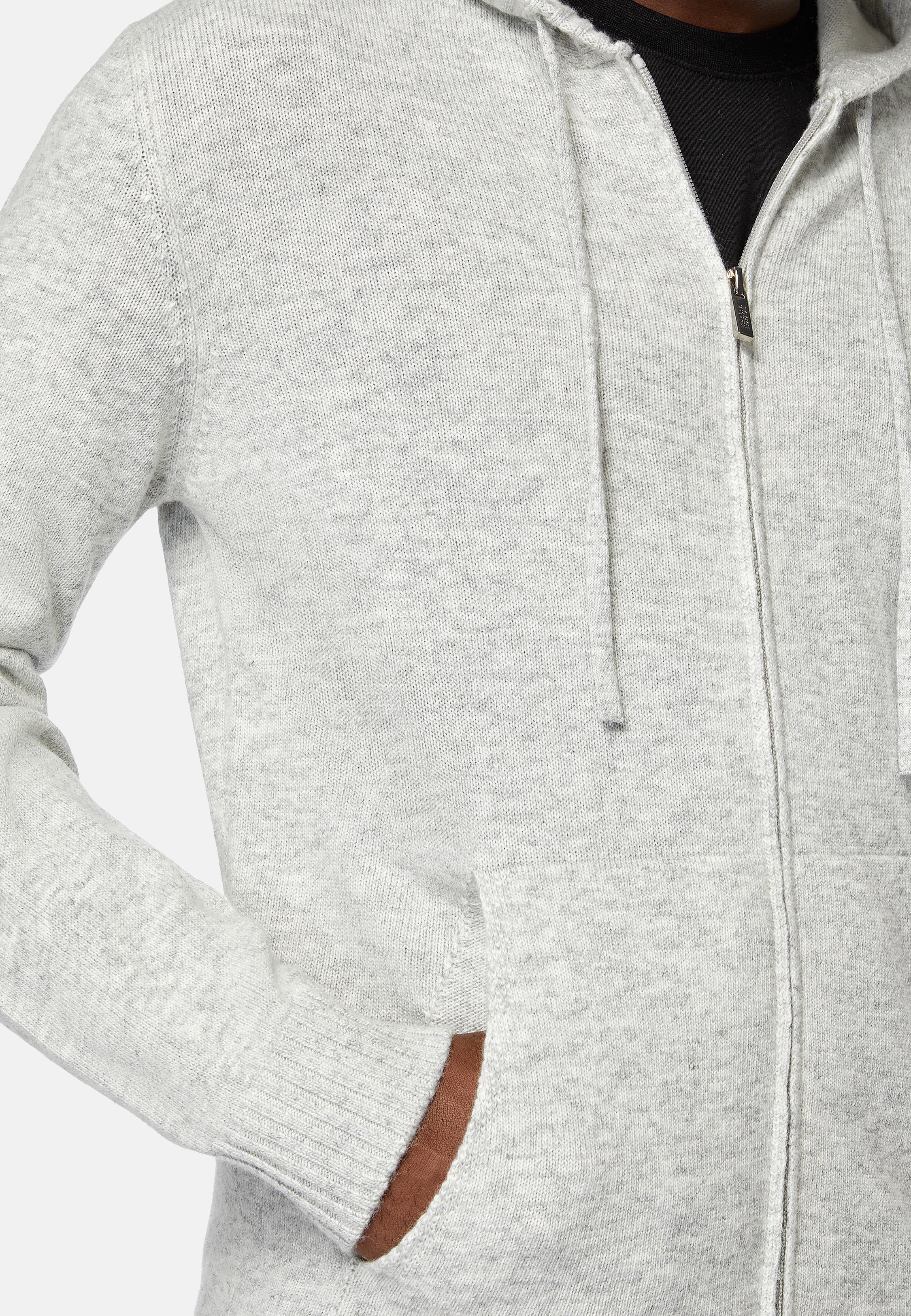 Grey Solid Casual Jumper, Grey, large image number 5