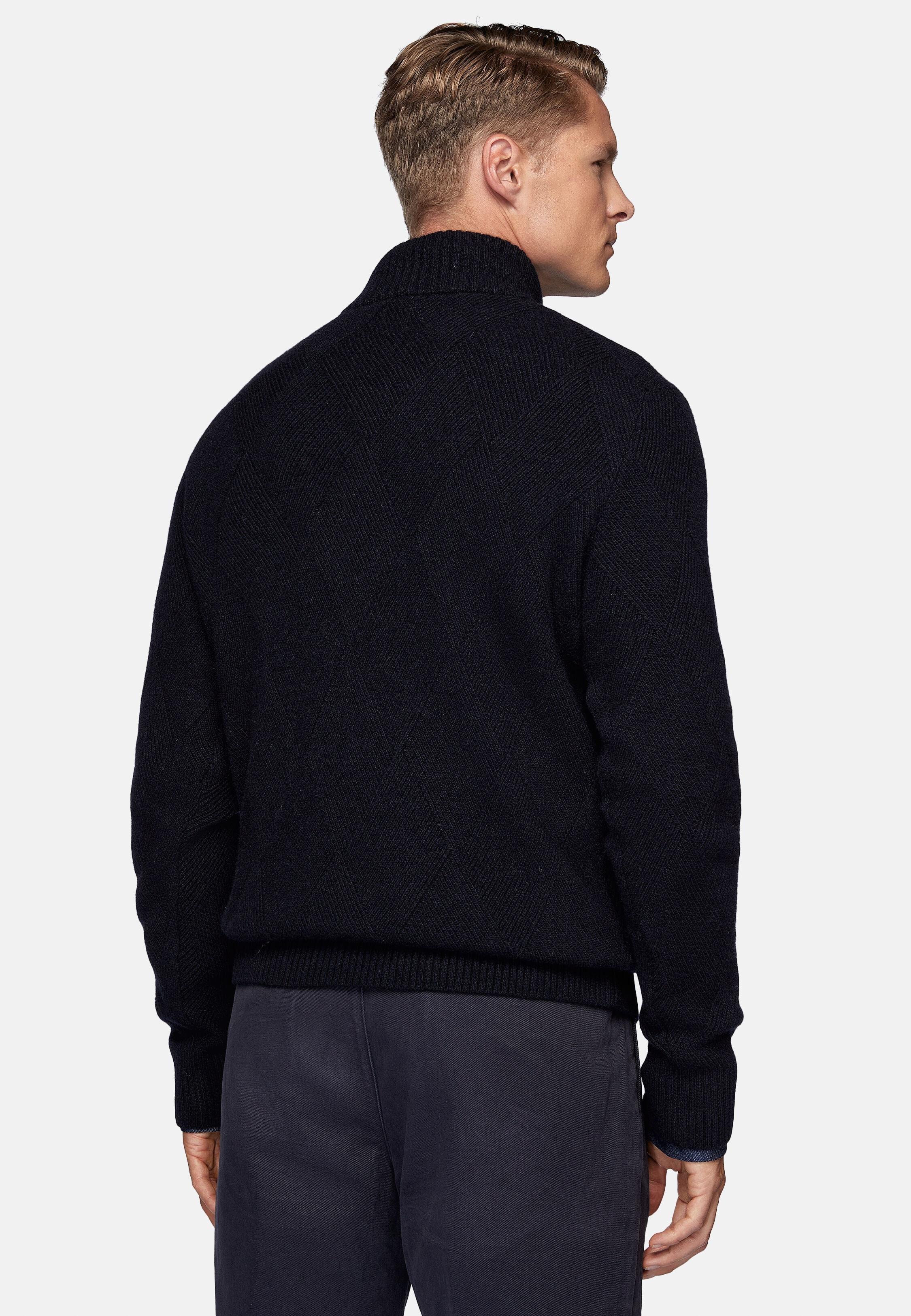 Navy Long Jumper, Navy blue, large image number 3