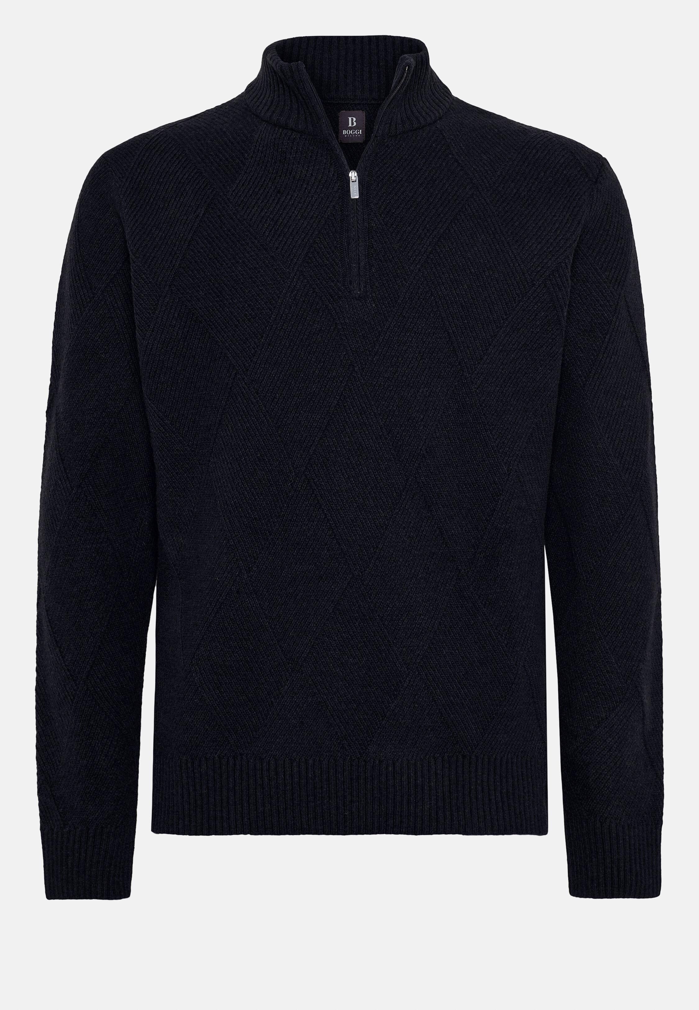 Navy Long Jumper, Navy blue, large image number 7