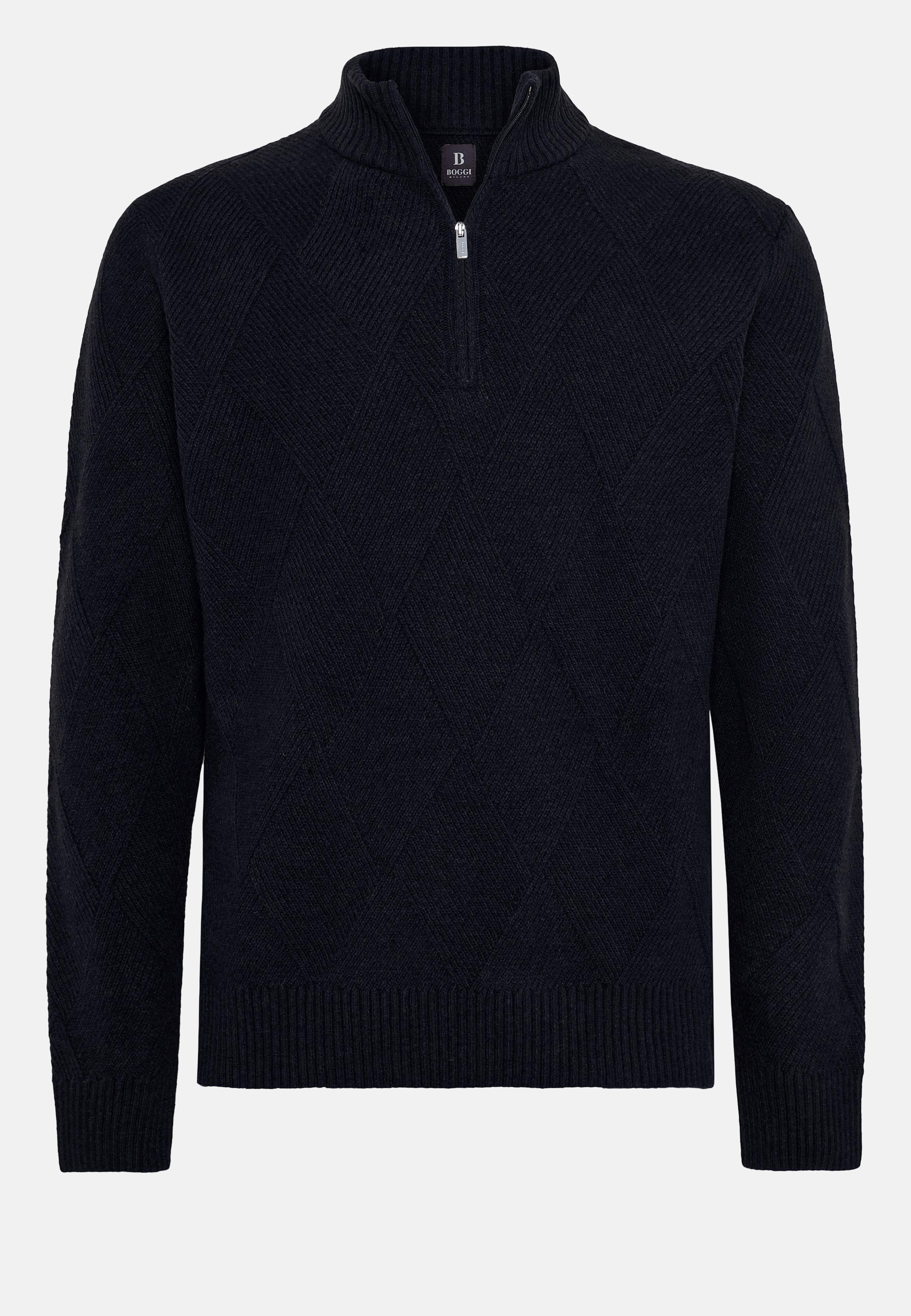 Navy Long Jumper, Navy blue, large image number 7