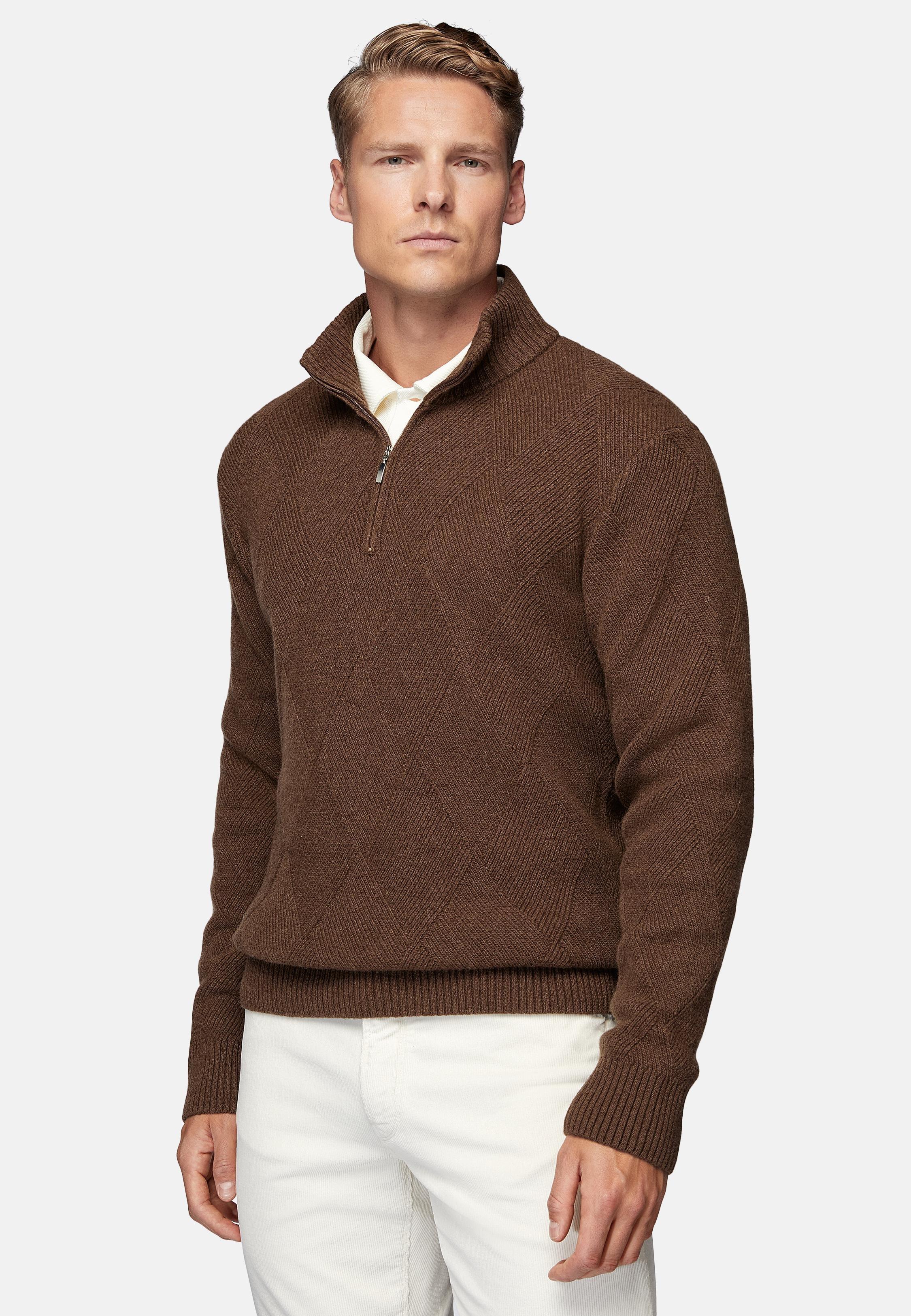 Brown Long Jumper, , large image number 1