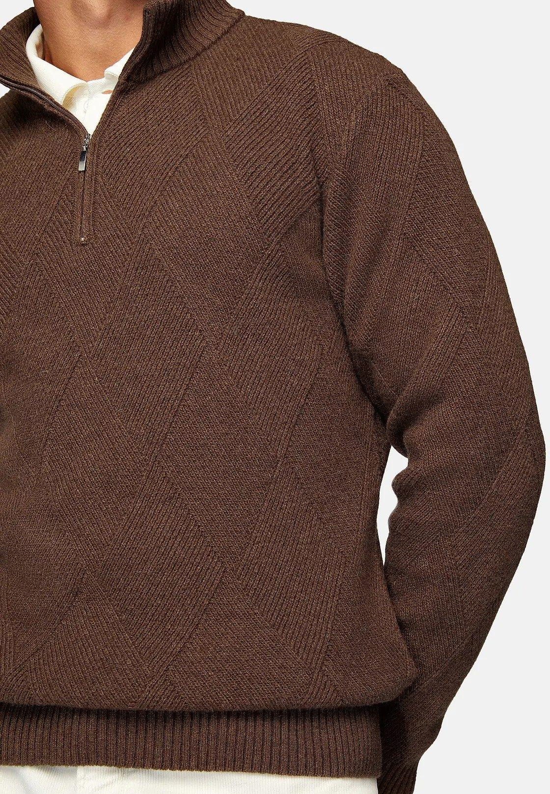 Brown Long Jumper, , large image number 4