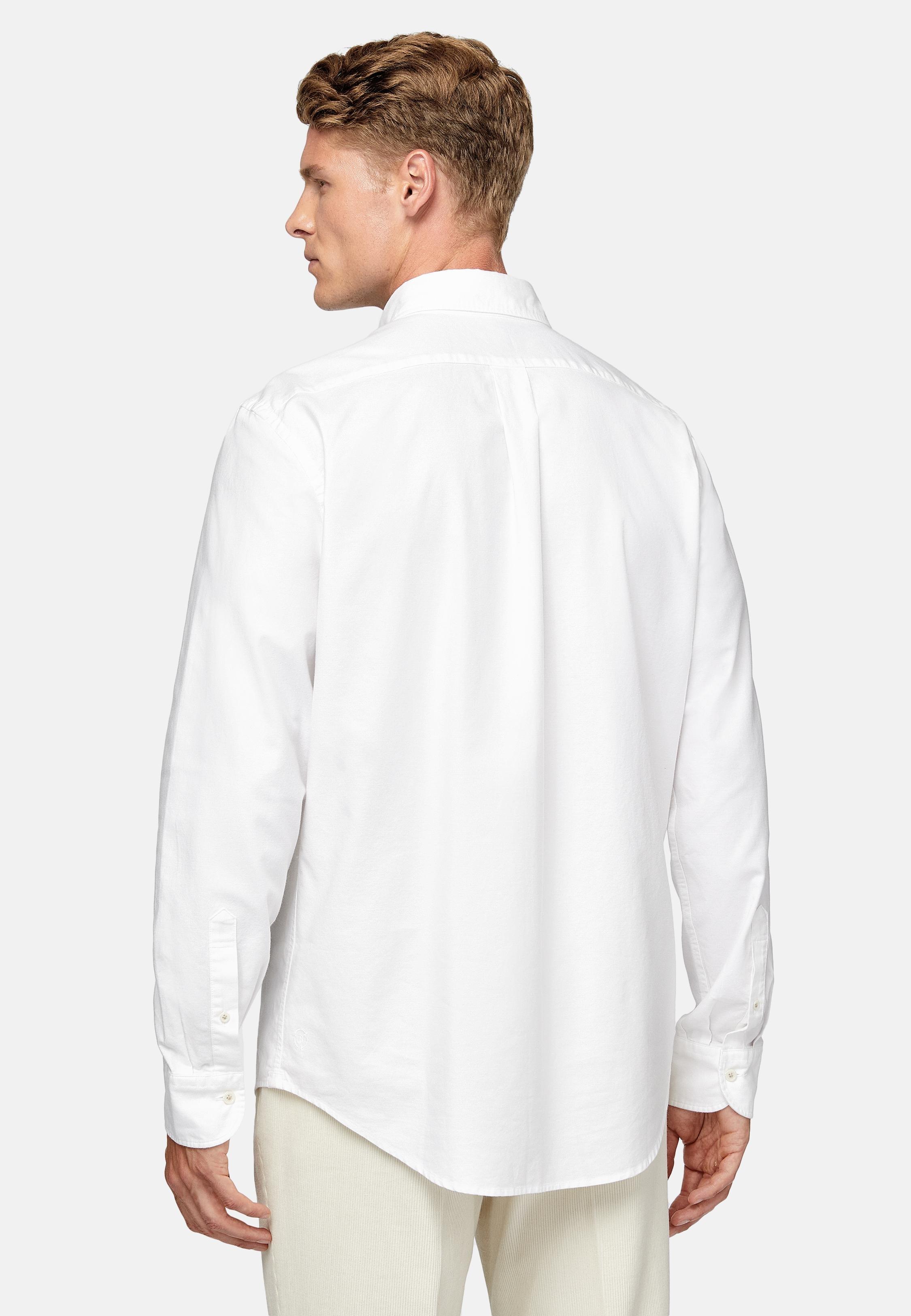 White Plain Formal Shirt, , large image number 3