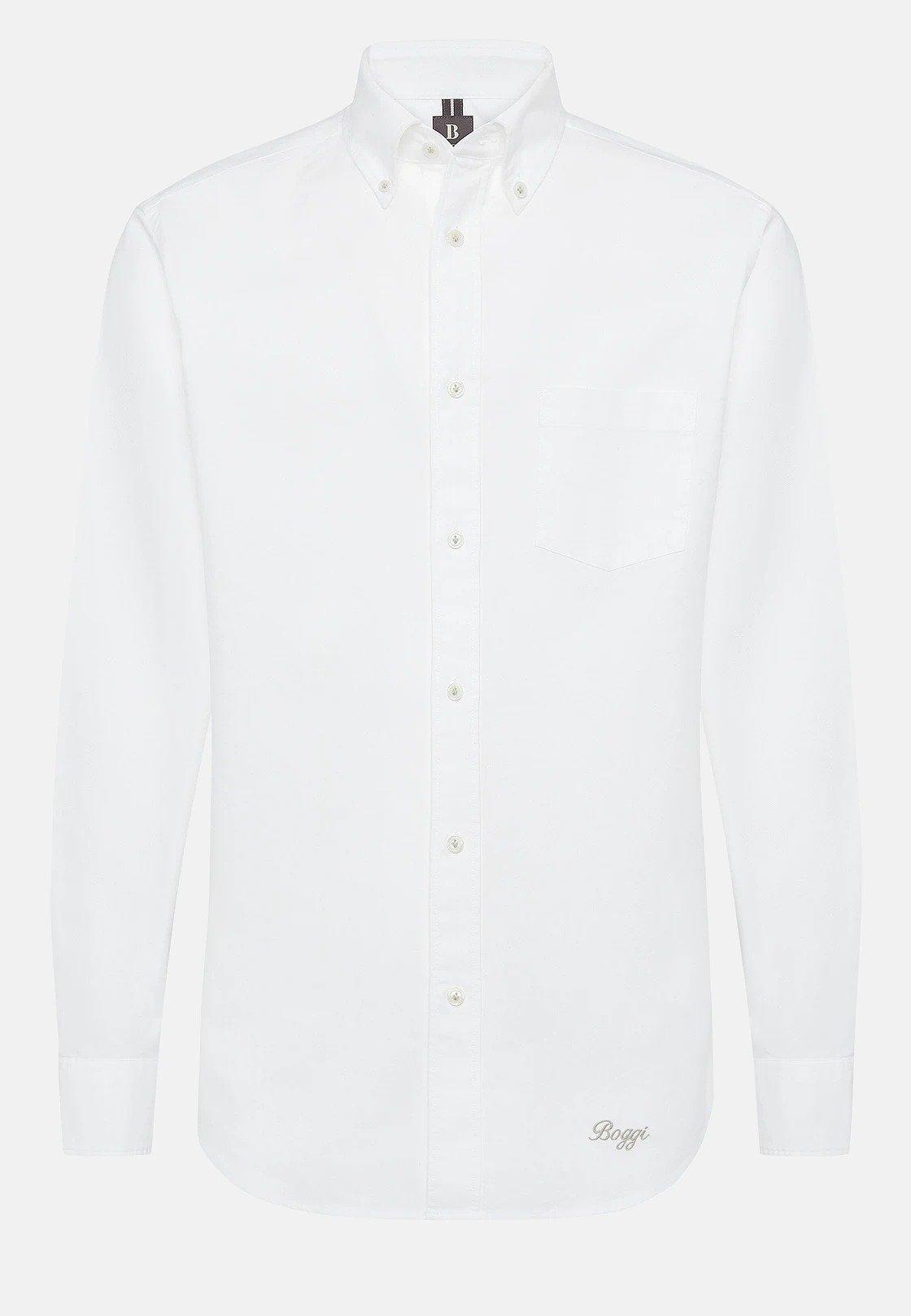 White Plain Formal Shirt, , large image number 4