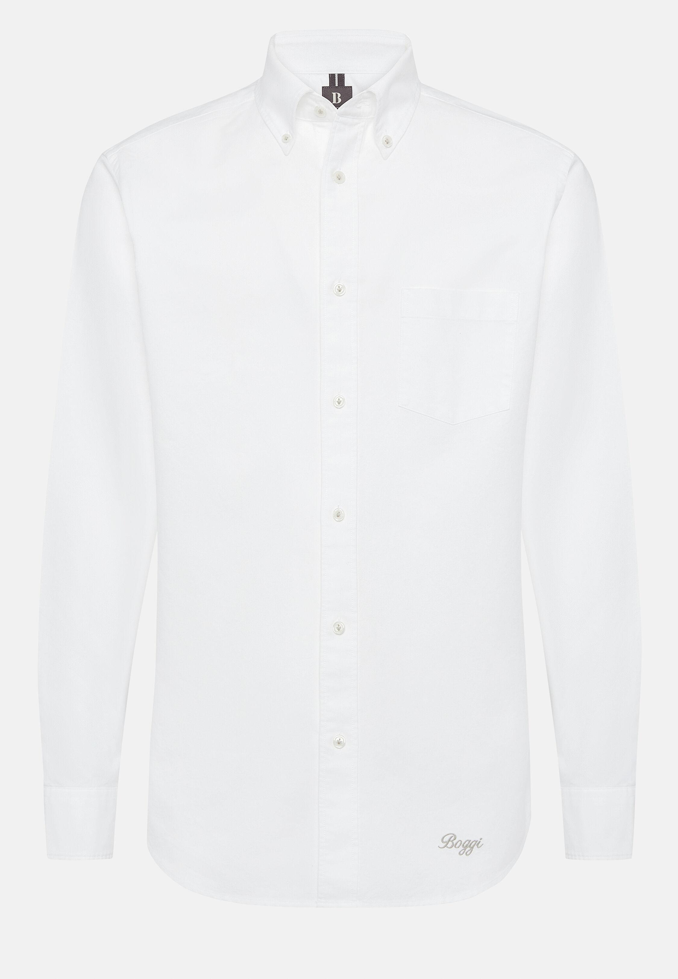 Plain Formal Shirt, White, White, large image number 8