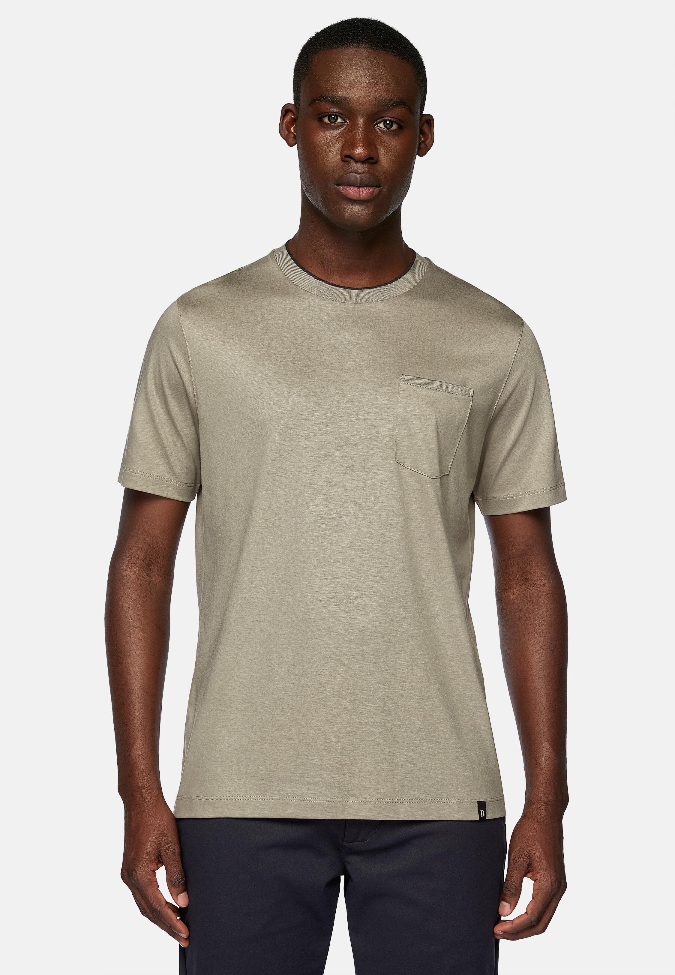 Brown Cotton T-Shirt, , large image number 0
