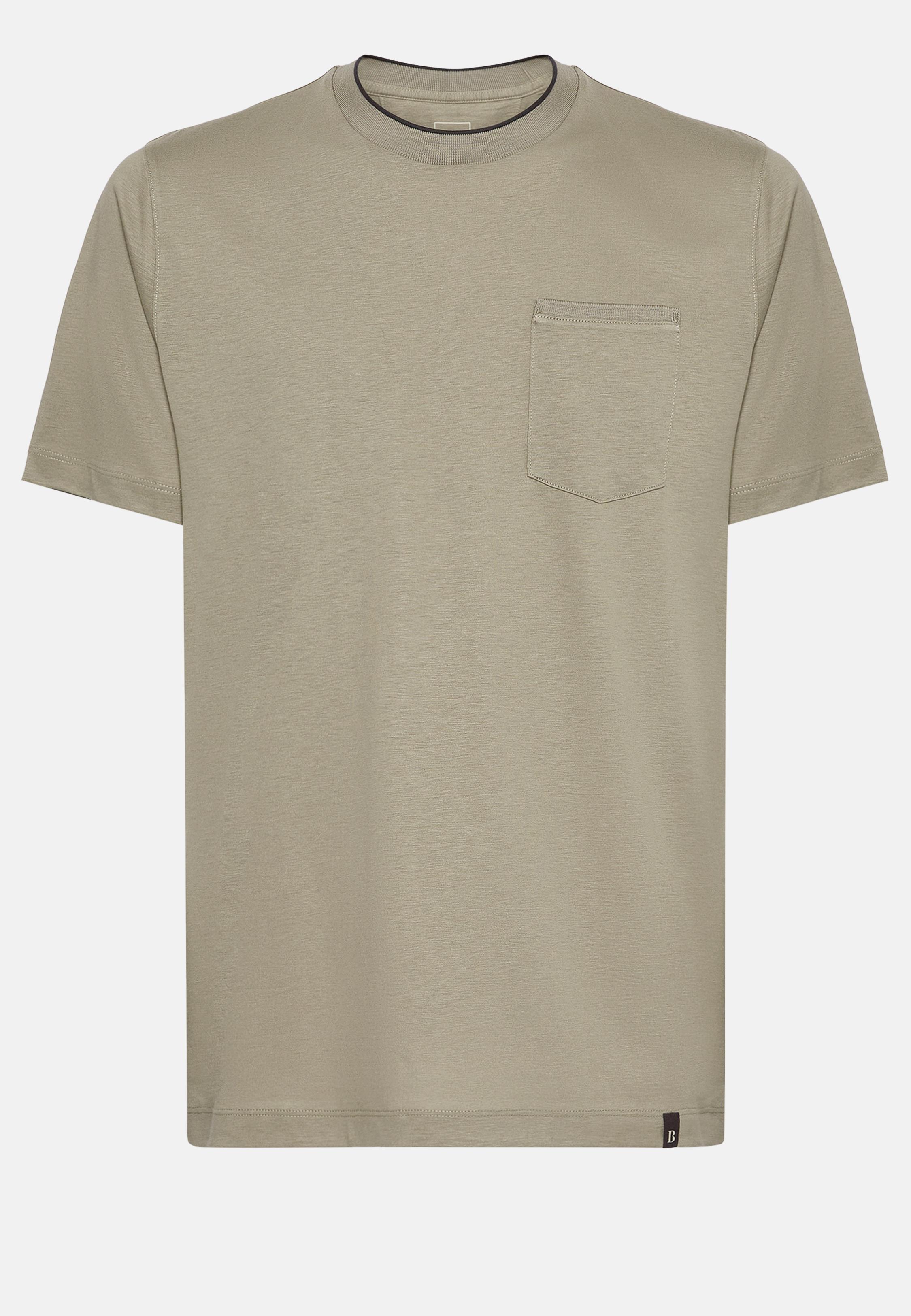 Brown Cotton T-Shirt, , large image number 2