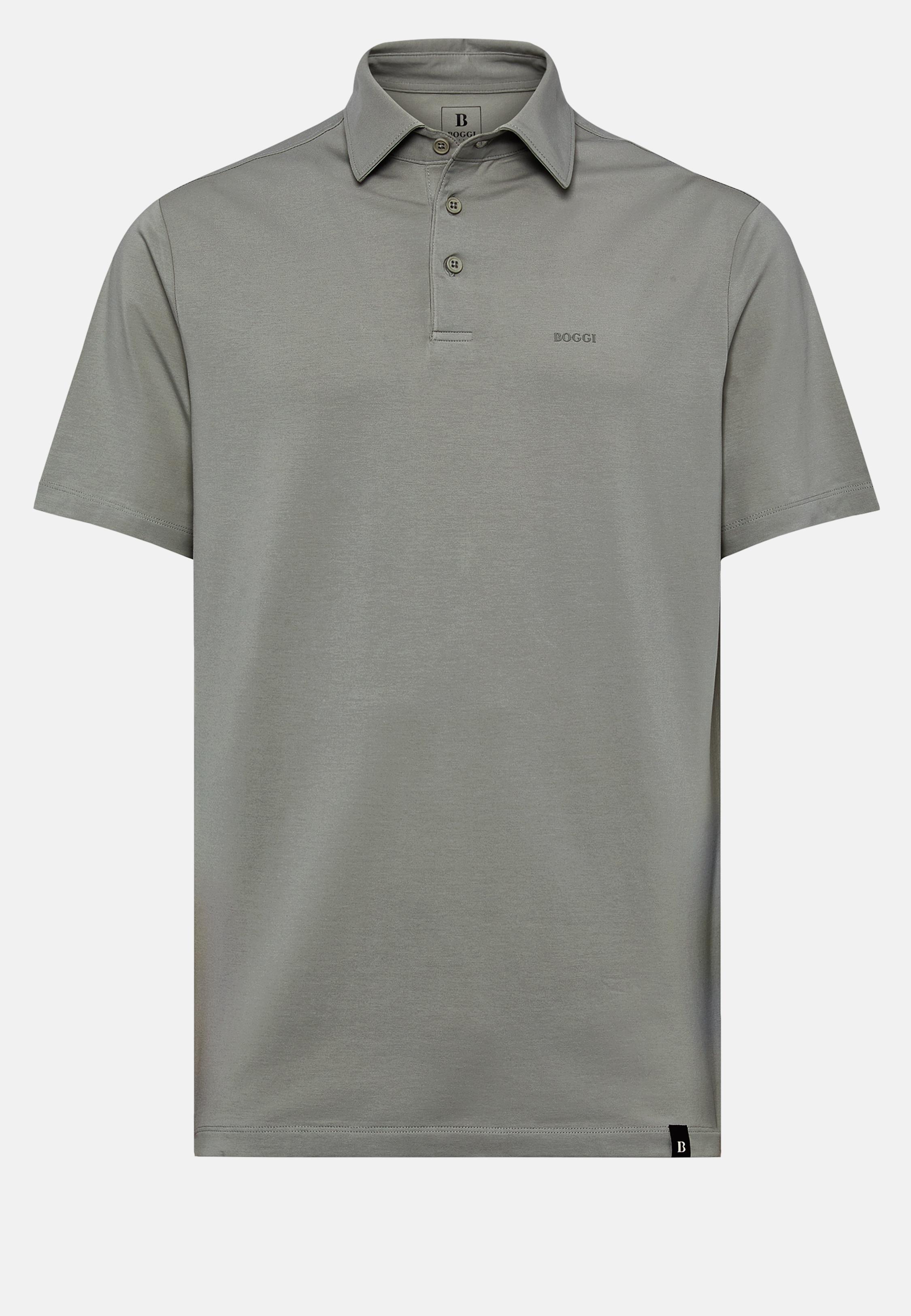 Green Stretch Supima Cotton Polo Shirt, , large image number 3