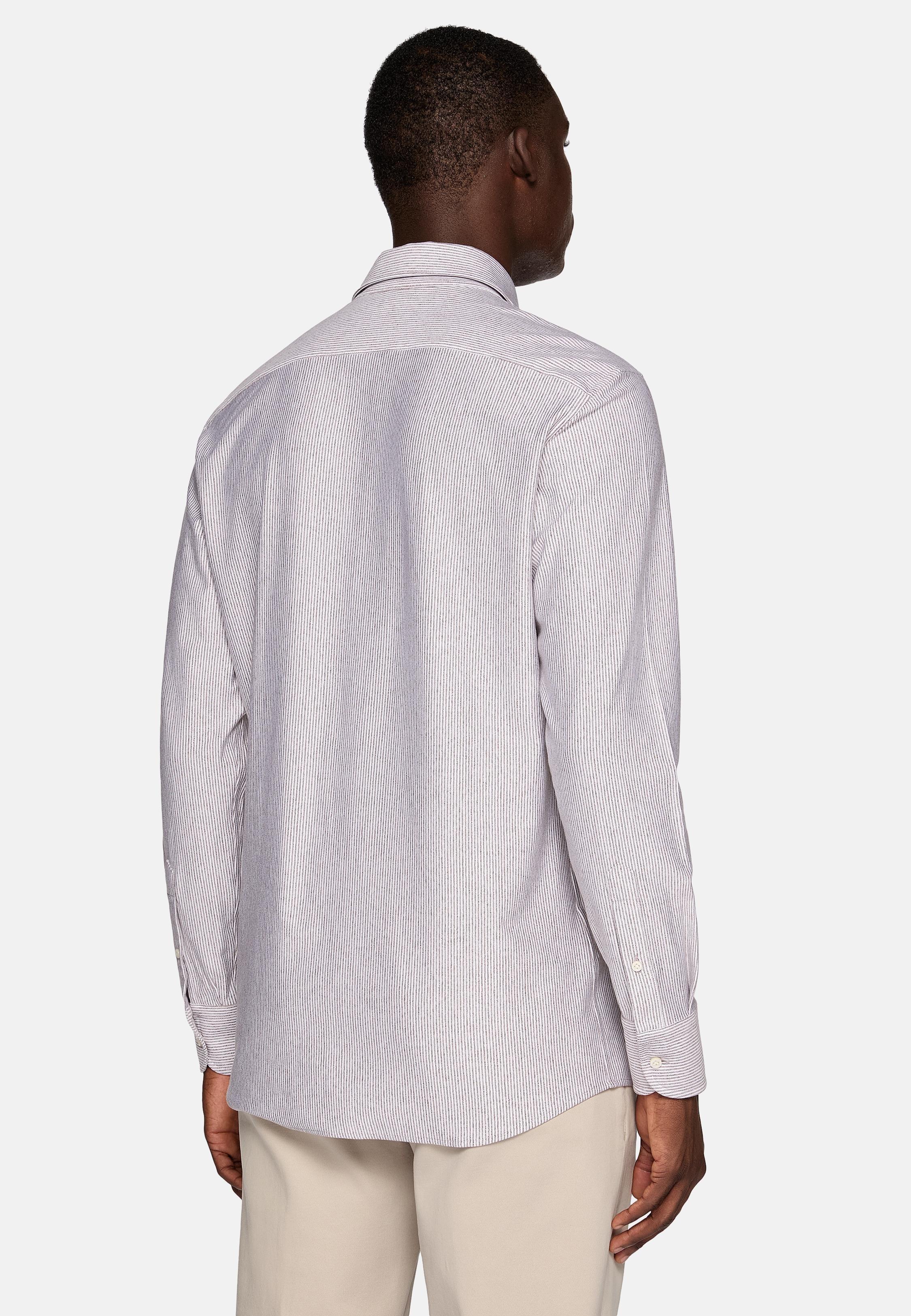 Beige Micro-Designed Jersey Polo, , large image number 3
