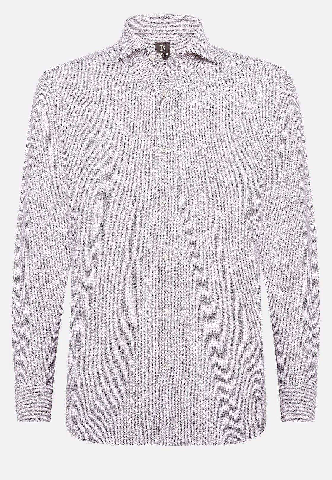 Beige Micro-Designed Jersey Polo, , large image number 4