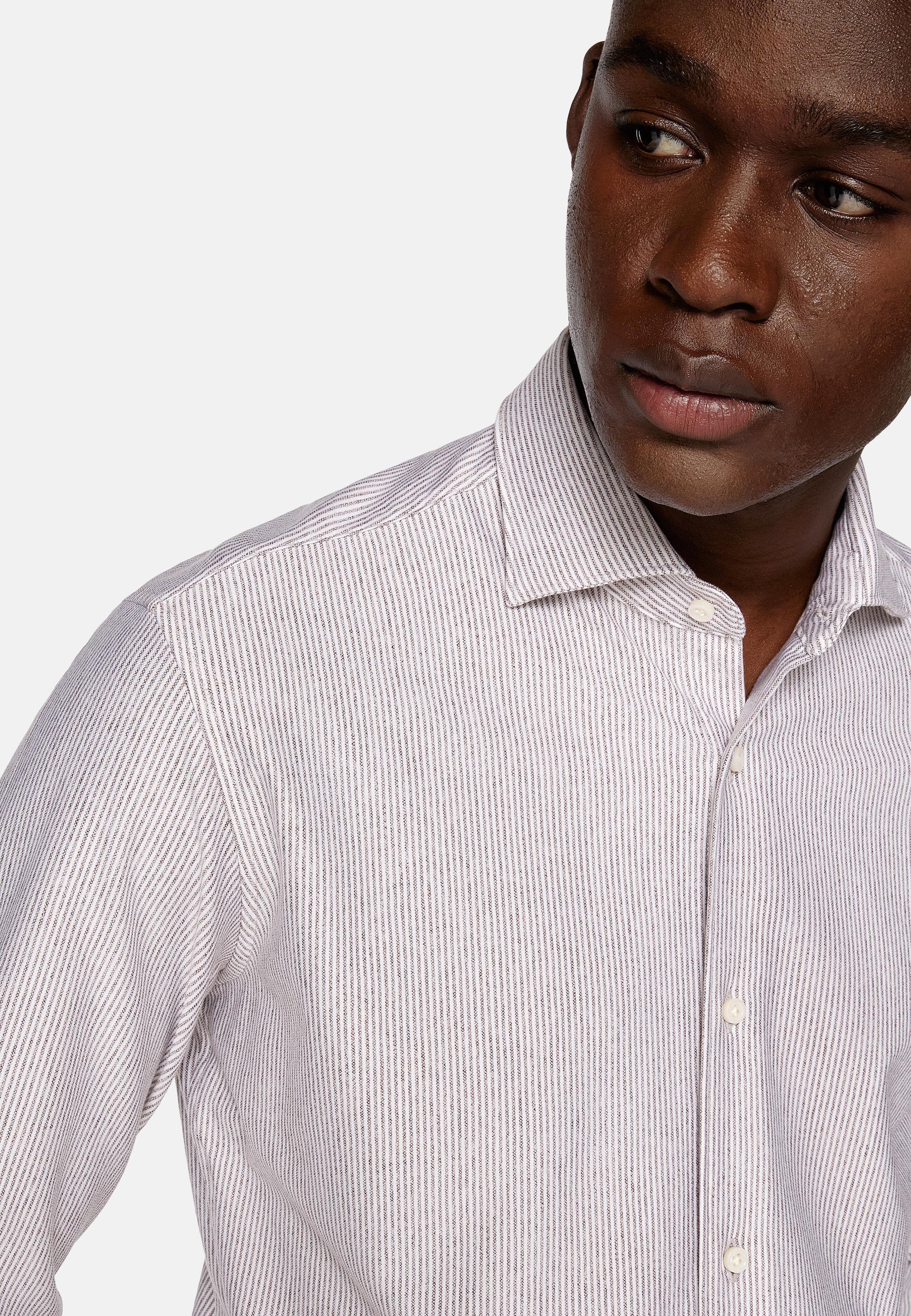 Beige Micro-Designed Jersey Polo, , large image number 5