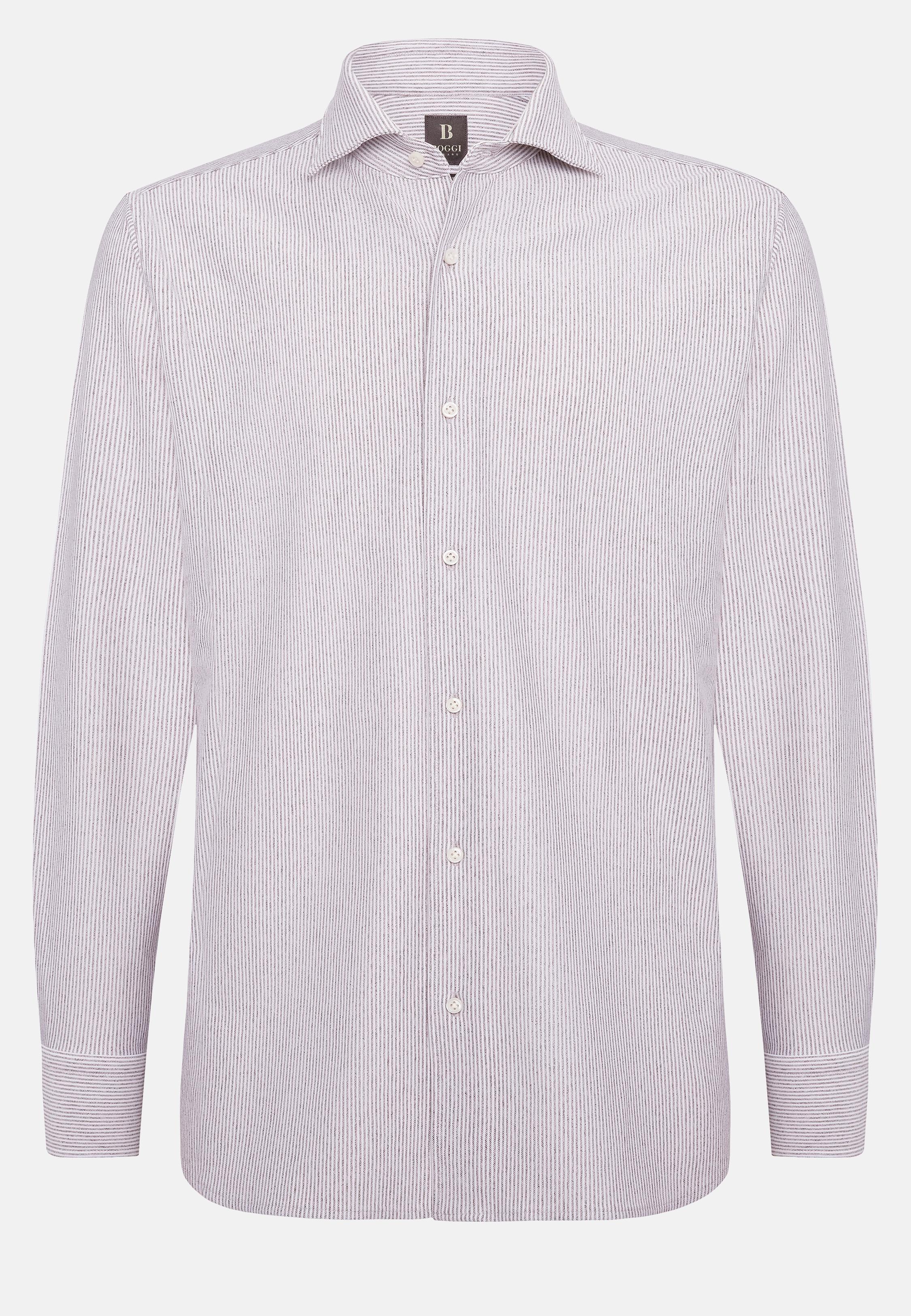 Beige Micro-Designed Jersey Polo, , large image number 7