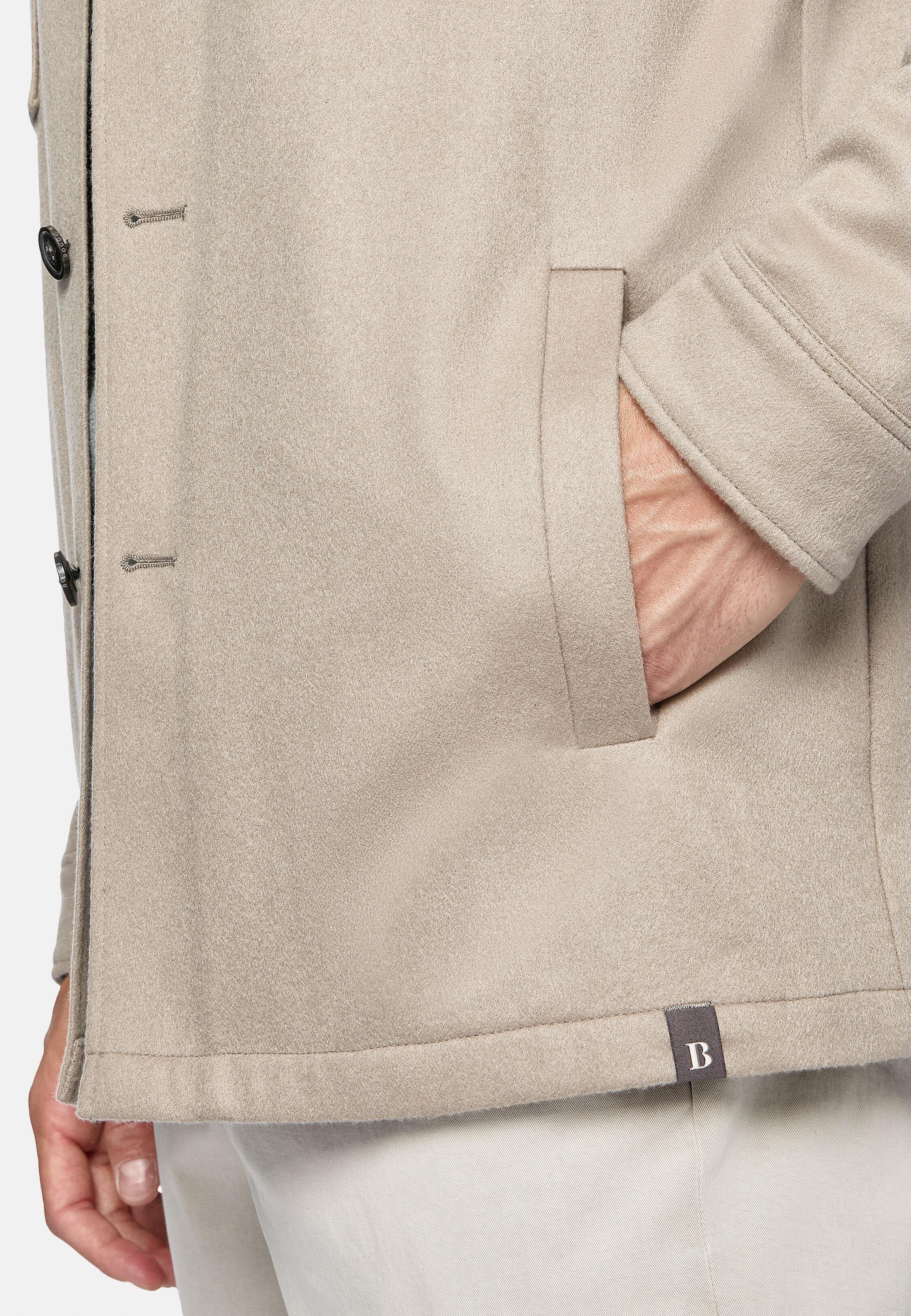 Beige Link Shirt Jacket, 3901_BEIG, large image number 2