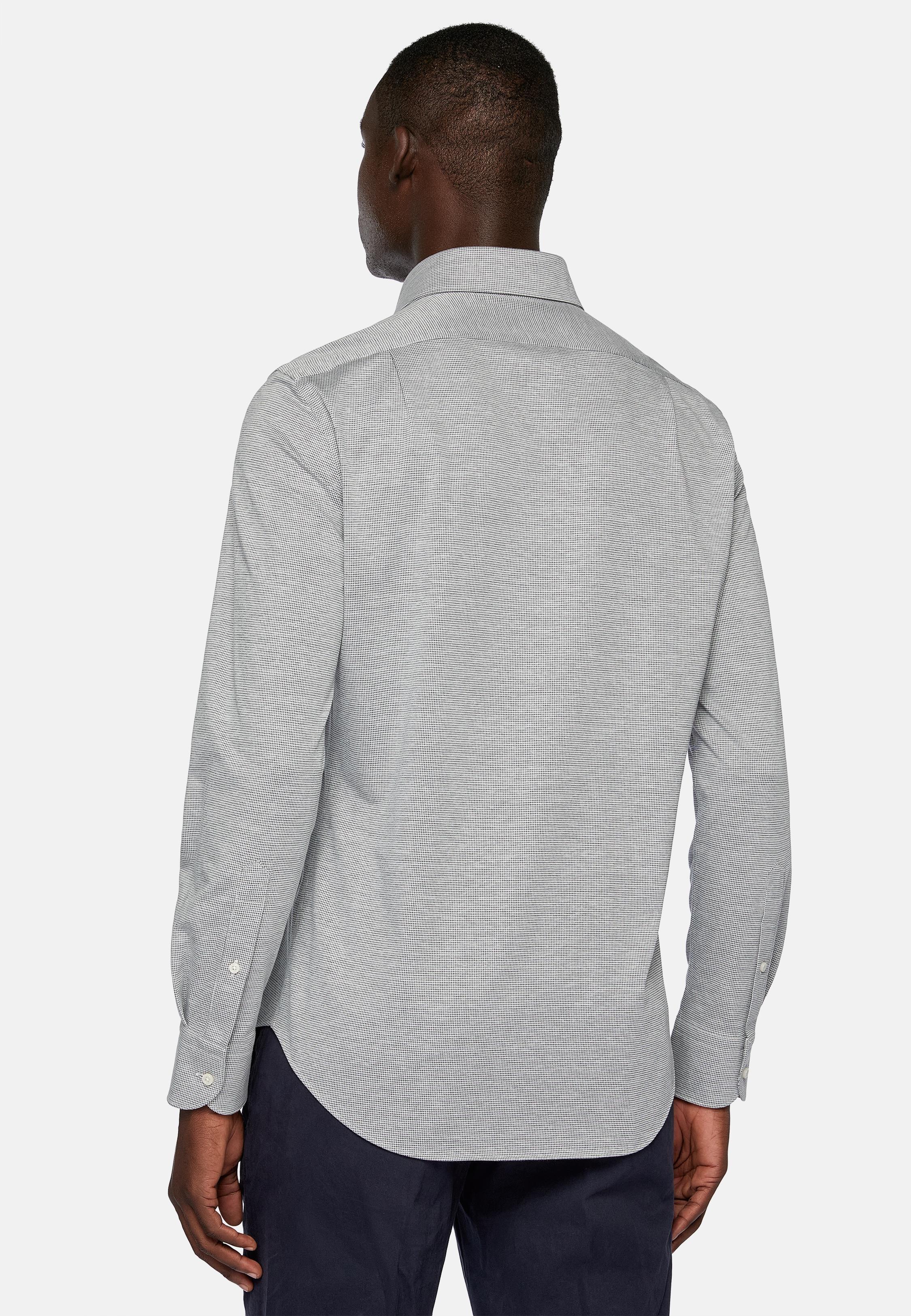 Grey Regular Fit Japanese Jersey Polo Shirt, , large image number 1