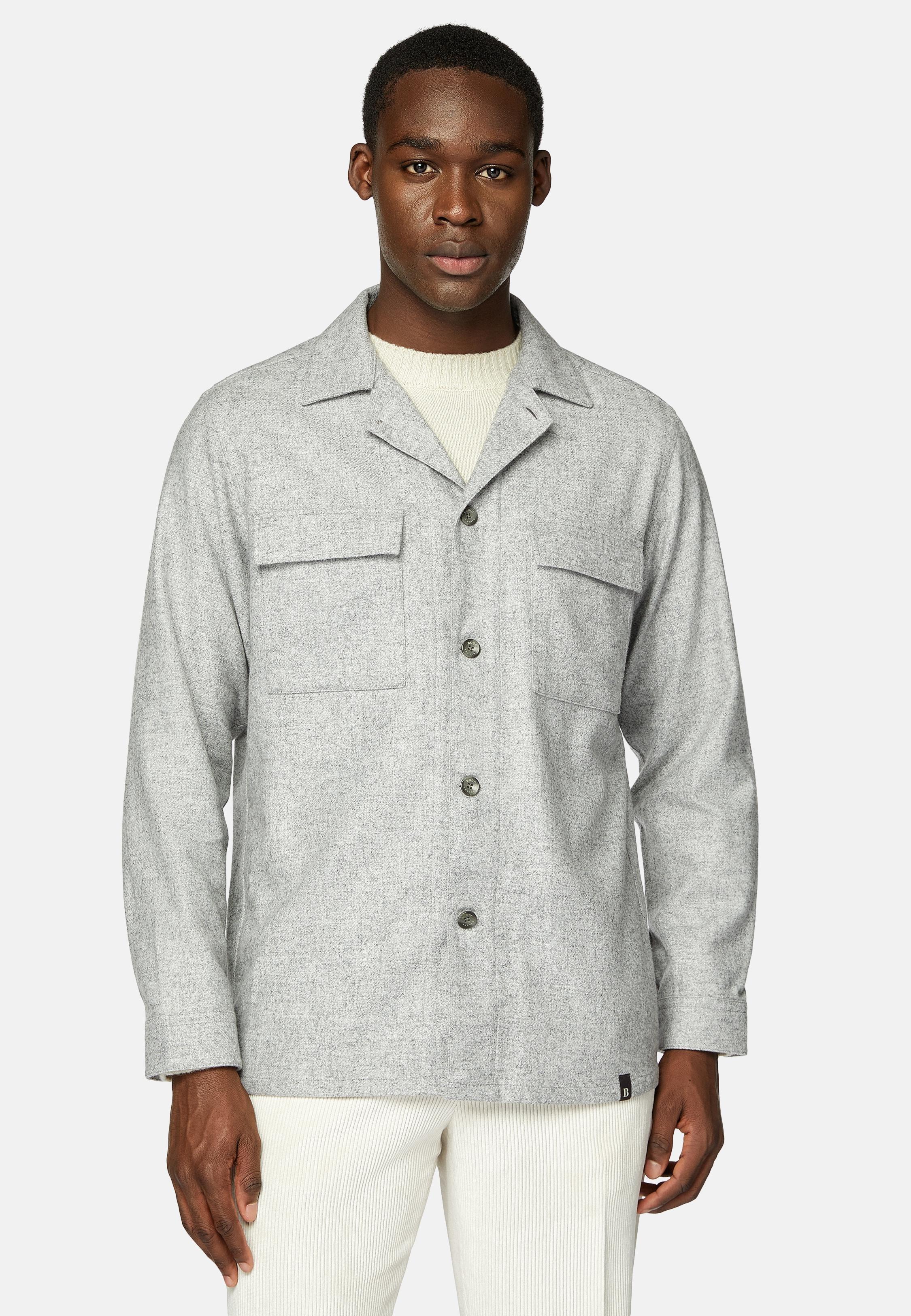 Wool Textured Shacket, , large image number 0